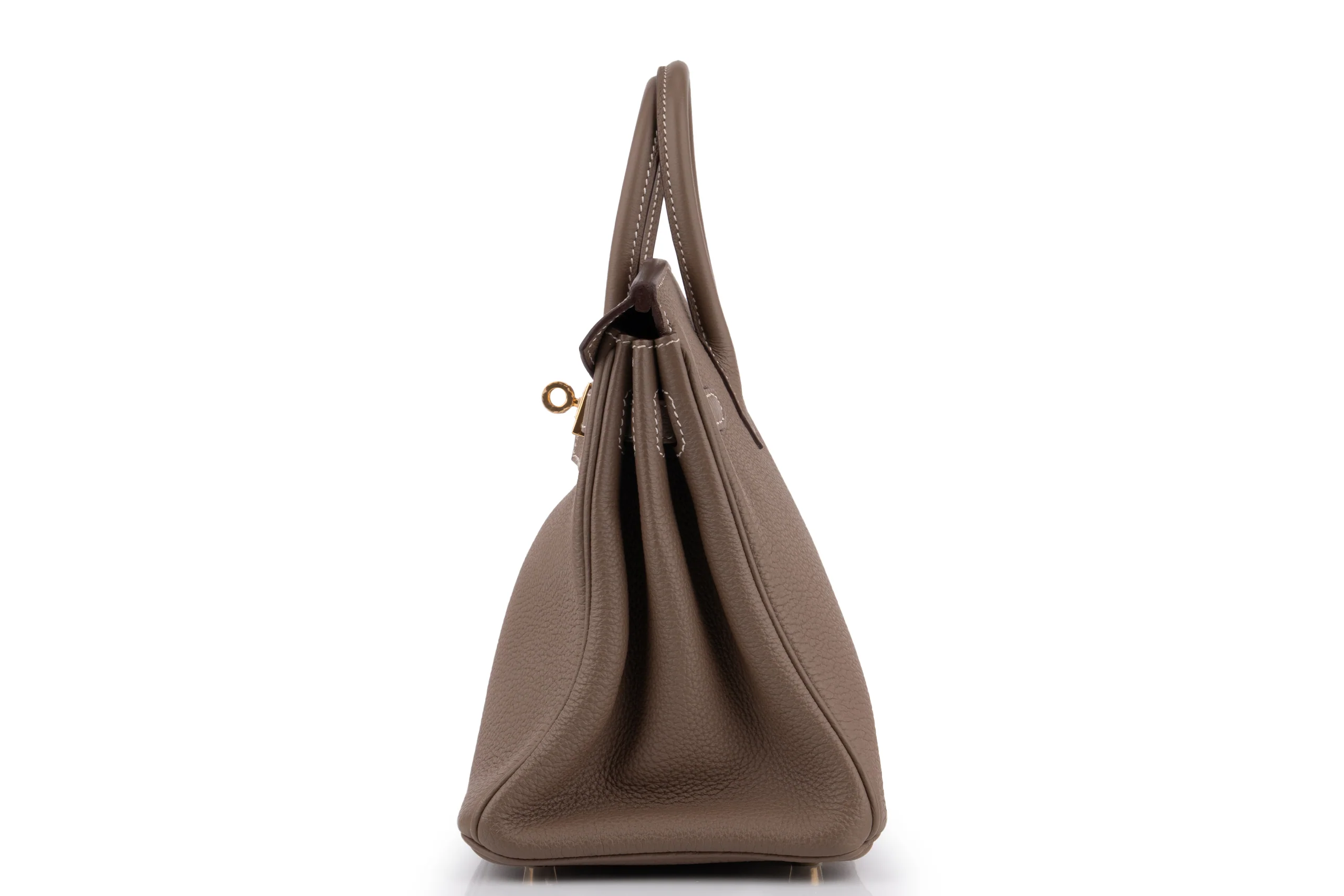 Hermès Birkin 25		Togo 	Etoupe 	GHW - Image 3