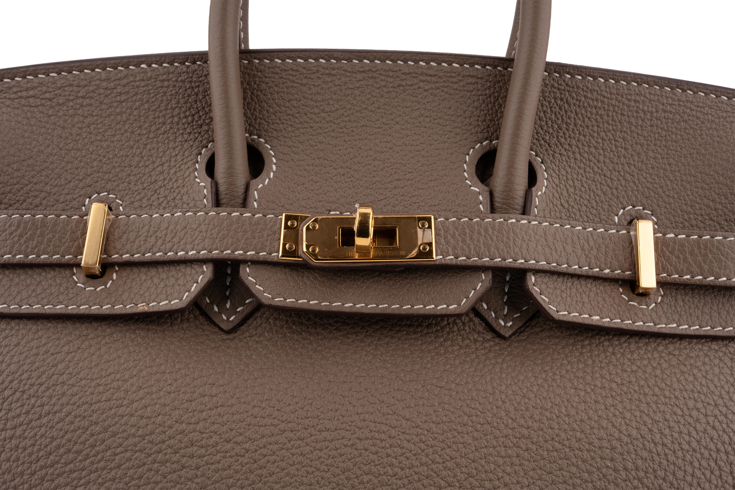 Hermès Birkin 25		Togo 	Etoupe 	GHW - Image 7