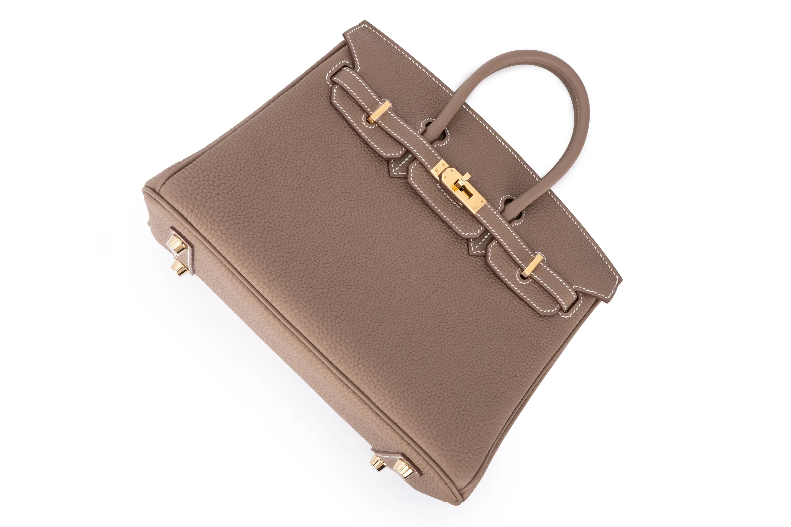 Hermès Birkin 25 		Togo	Etoupe	GHW - Image 8