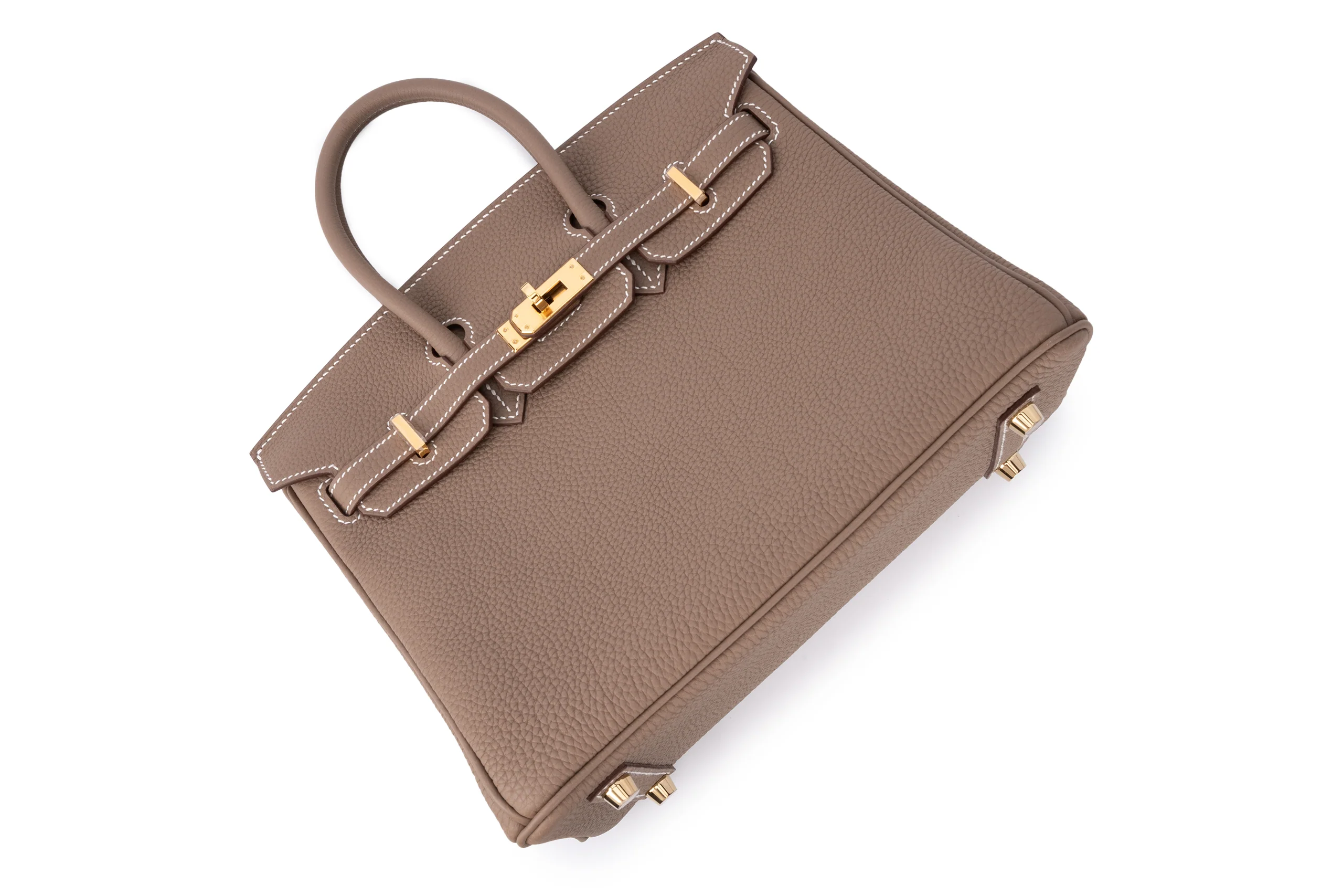 Hermès Birkin 25 		Togo	Etoupe	GHW - Image 9