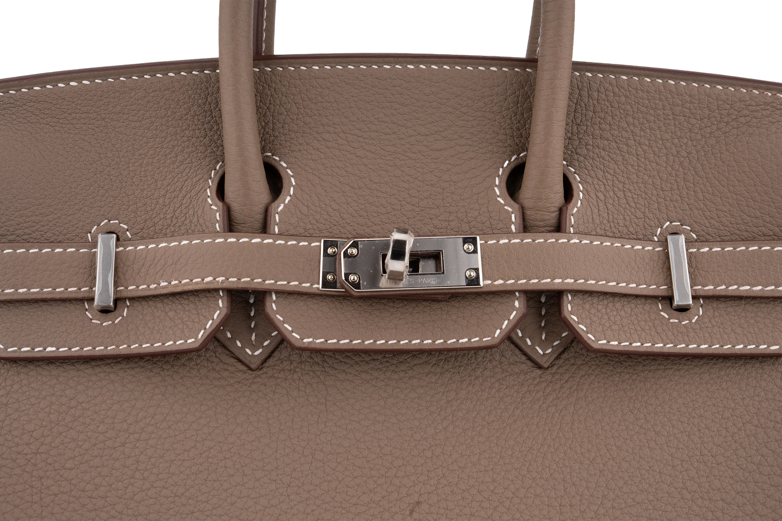 Hermès Birkin 25		Togo	Etoupe	PHW - Image 7