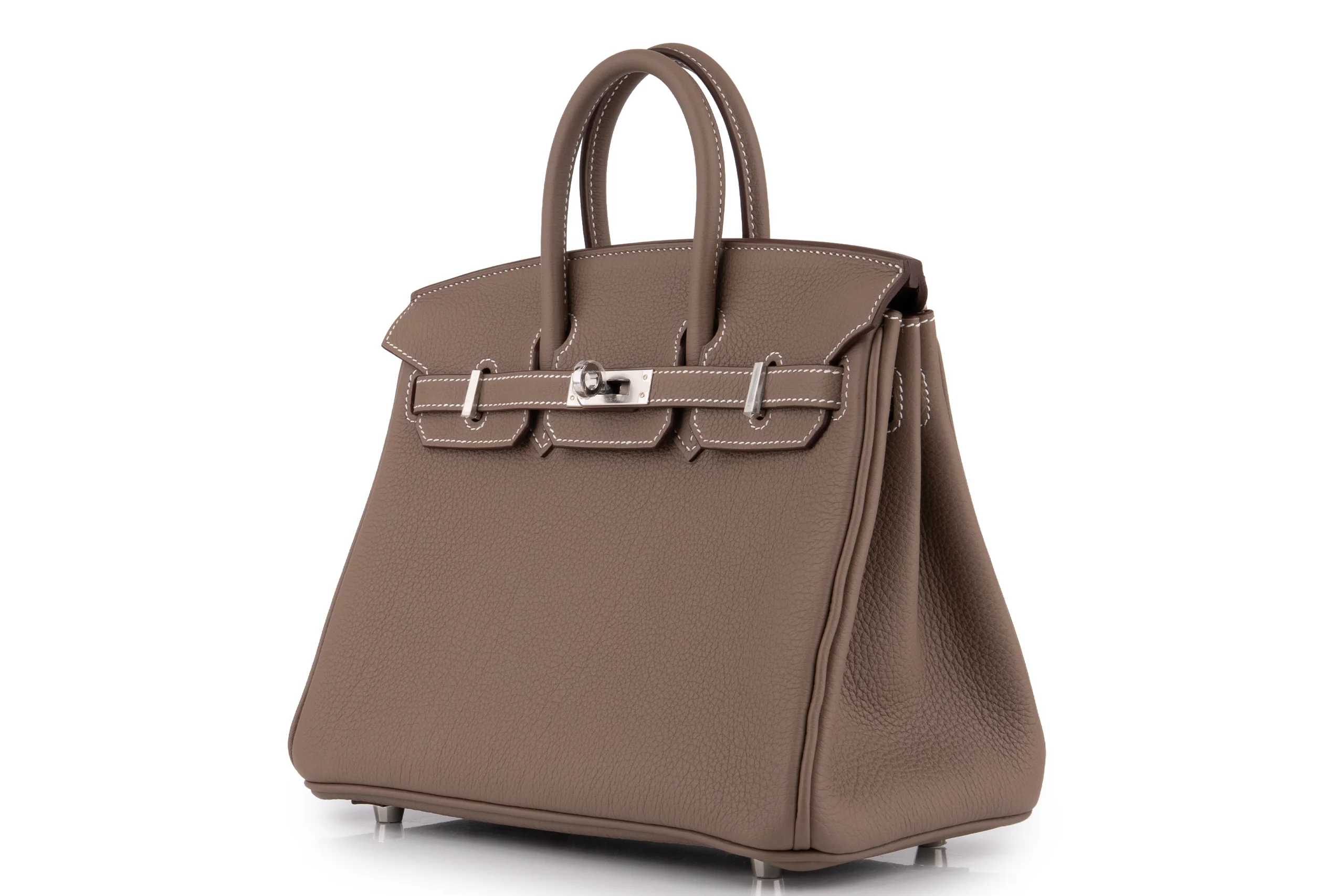 Hermès Birkin 25		Togo	Etoupe	PHW - Image 2