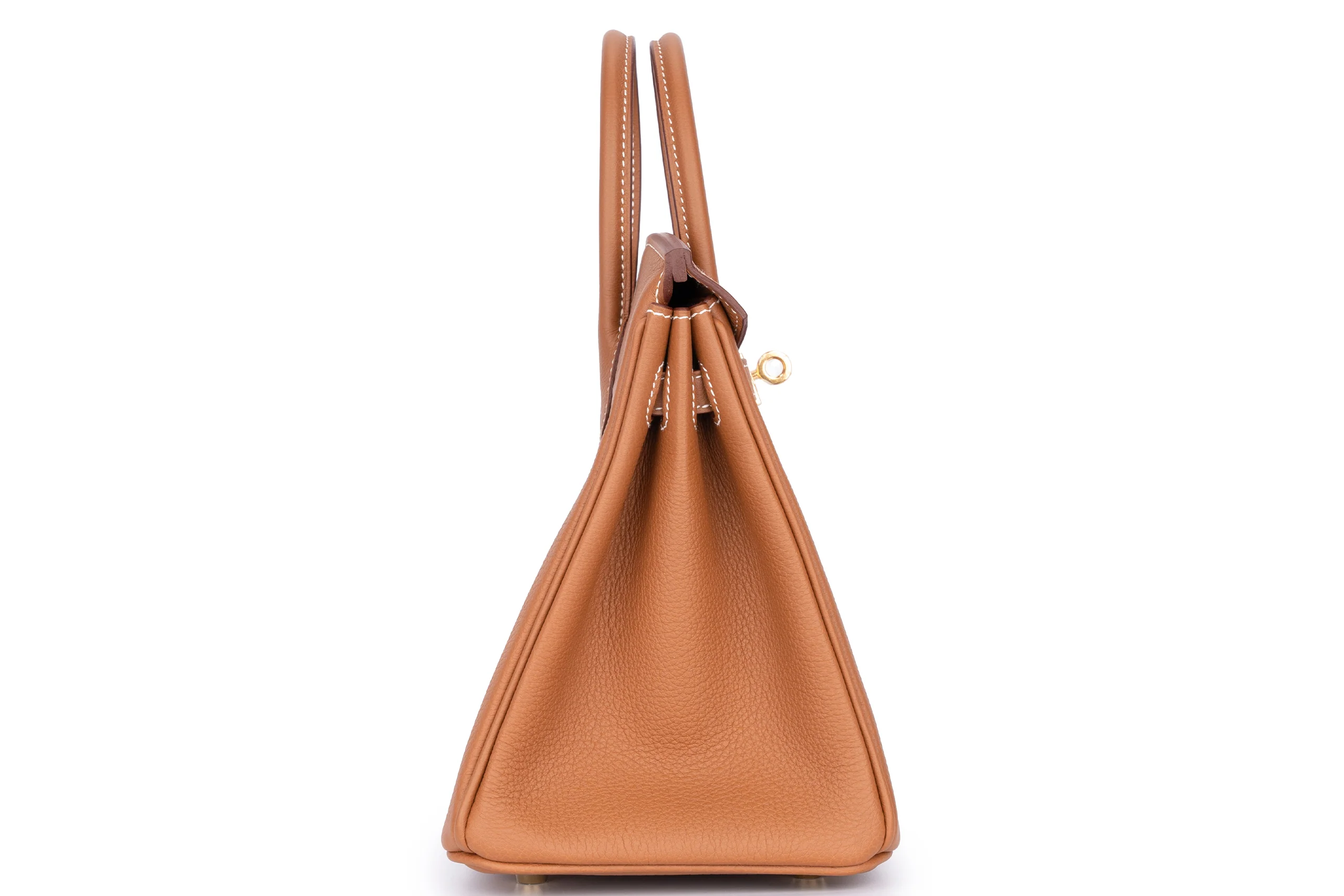 Hermès Birkin 25 Togo Gold GHW - Image 5