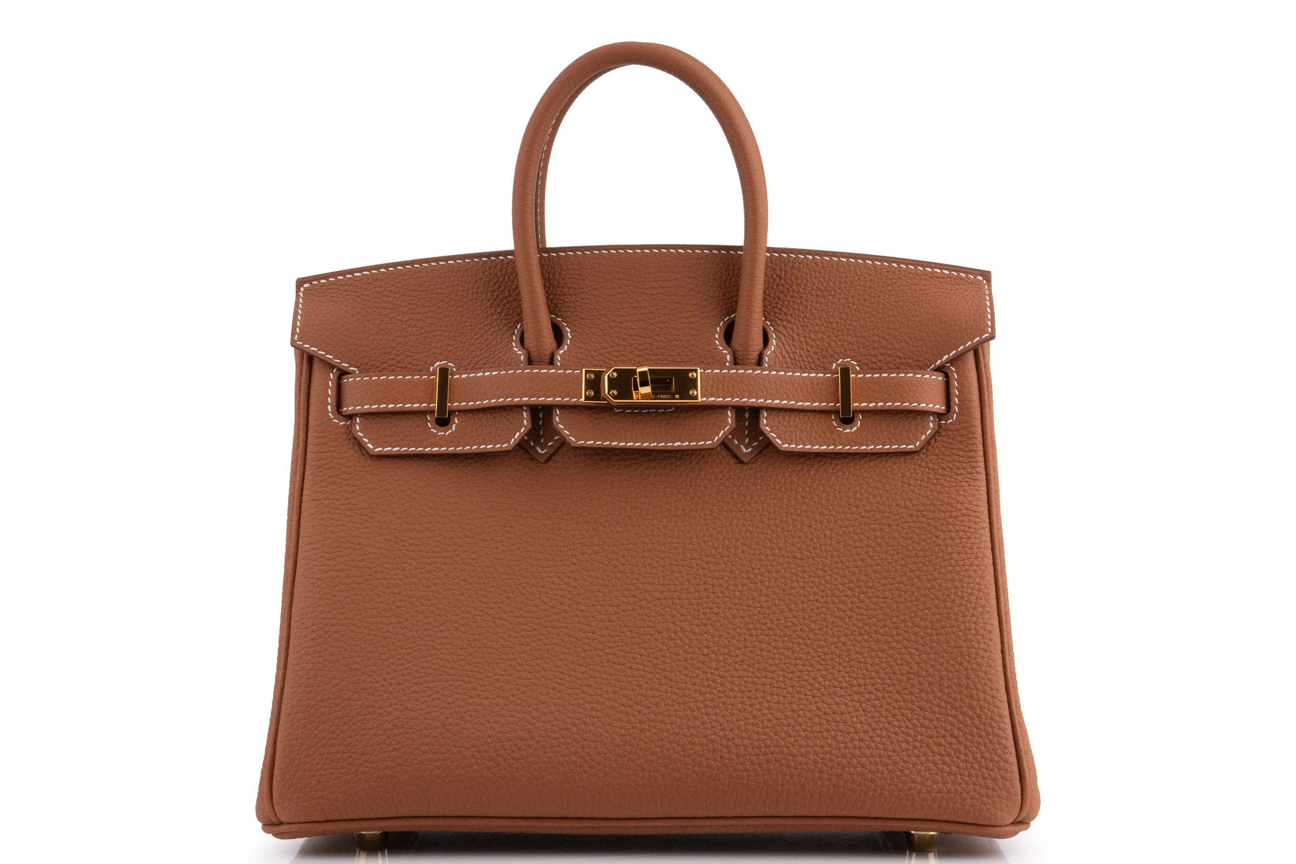 Hermès Birkin 25	Togo 	Gold 	GHW