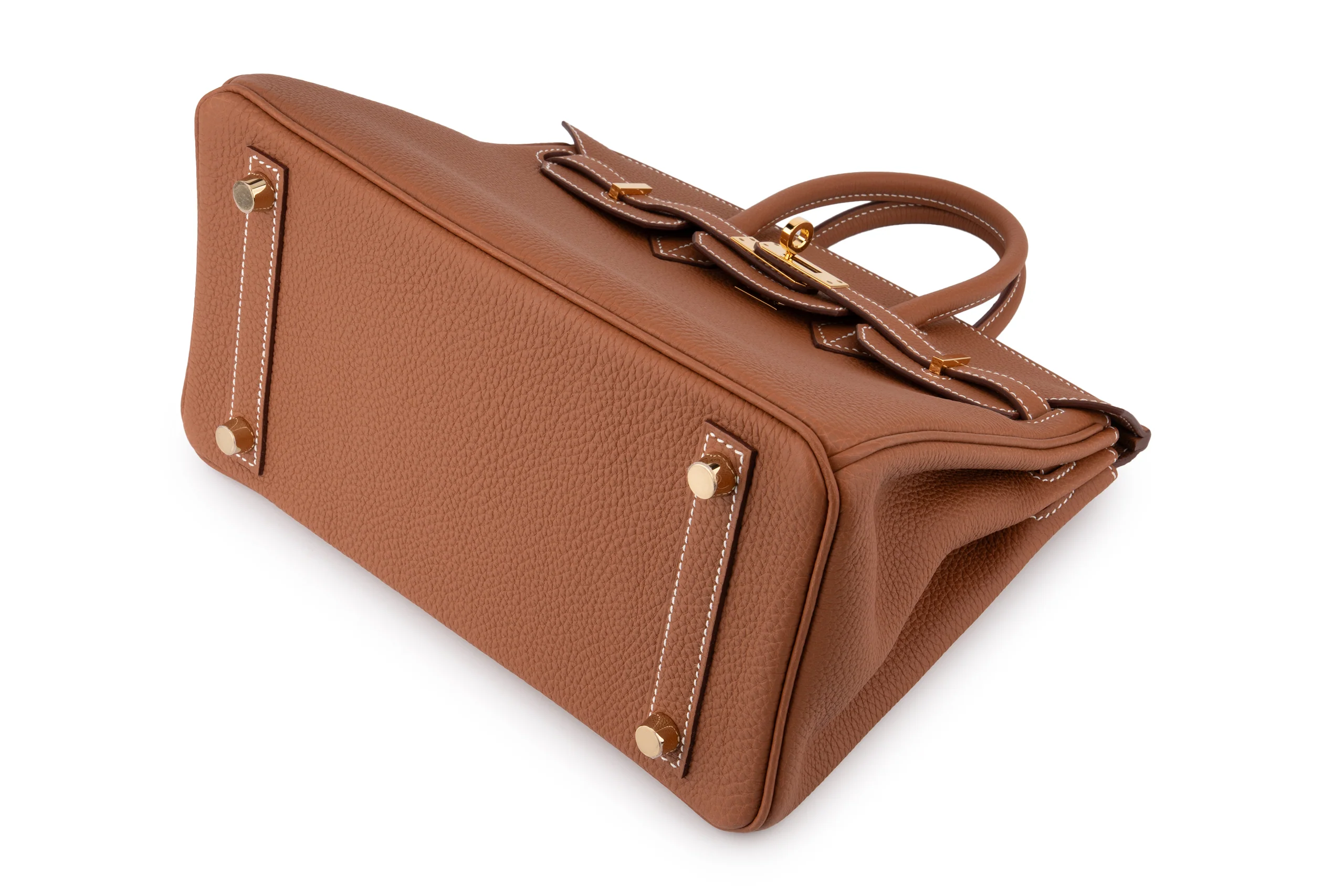Hermès Birkin 25	Togo 	Gold 	GHW - Image 10