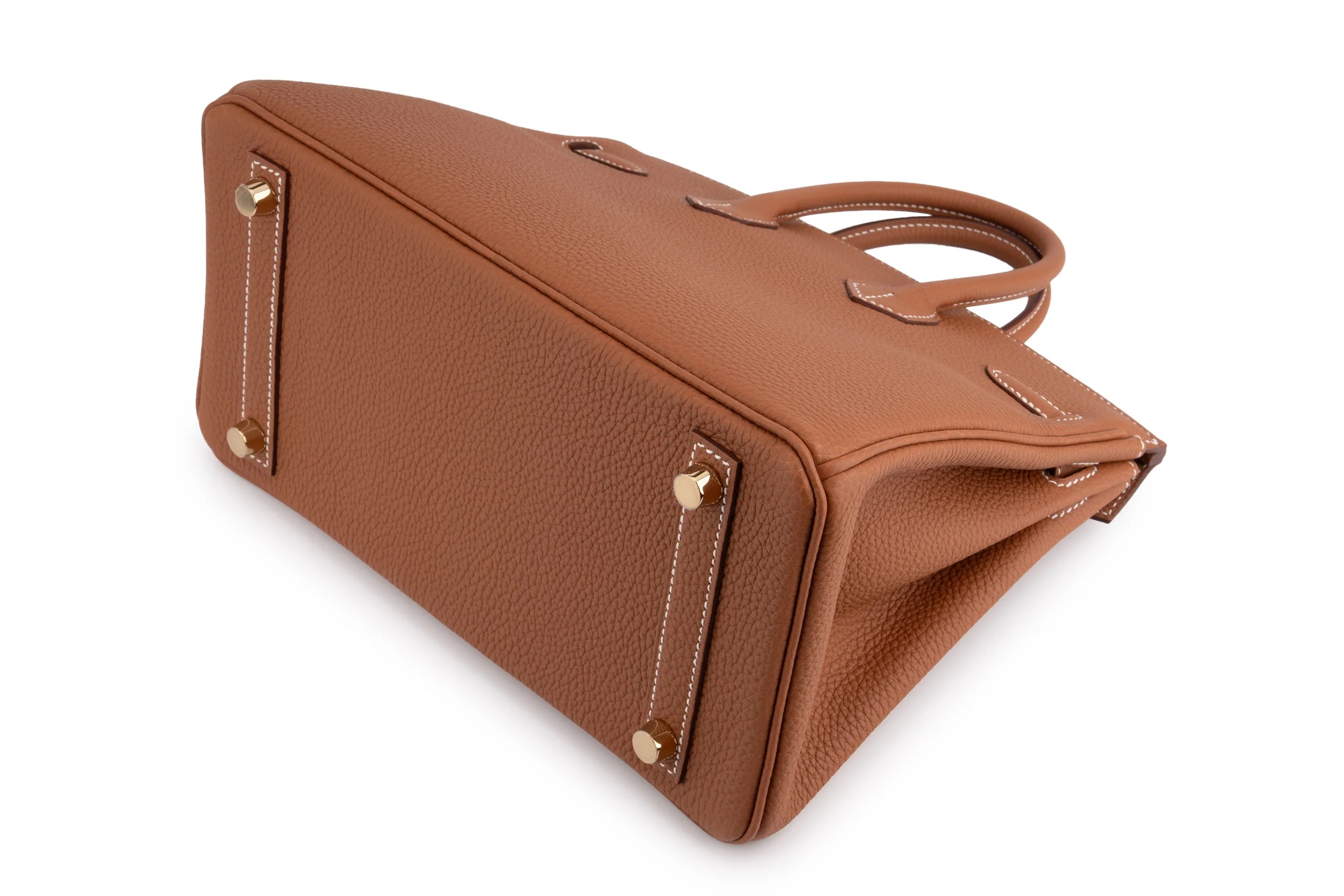 Hermès Birkin 25	Togo 	Gold 	GHW - Image 12