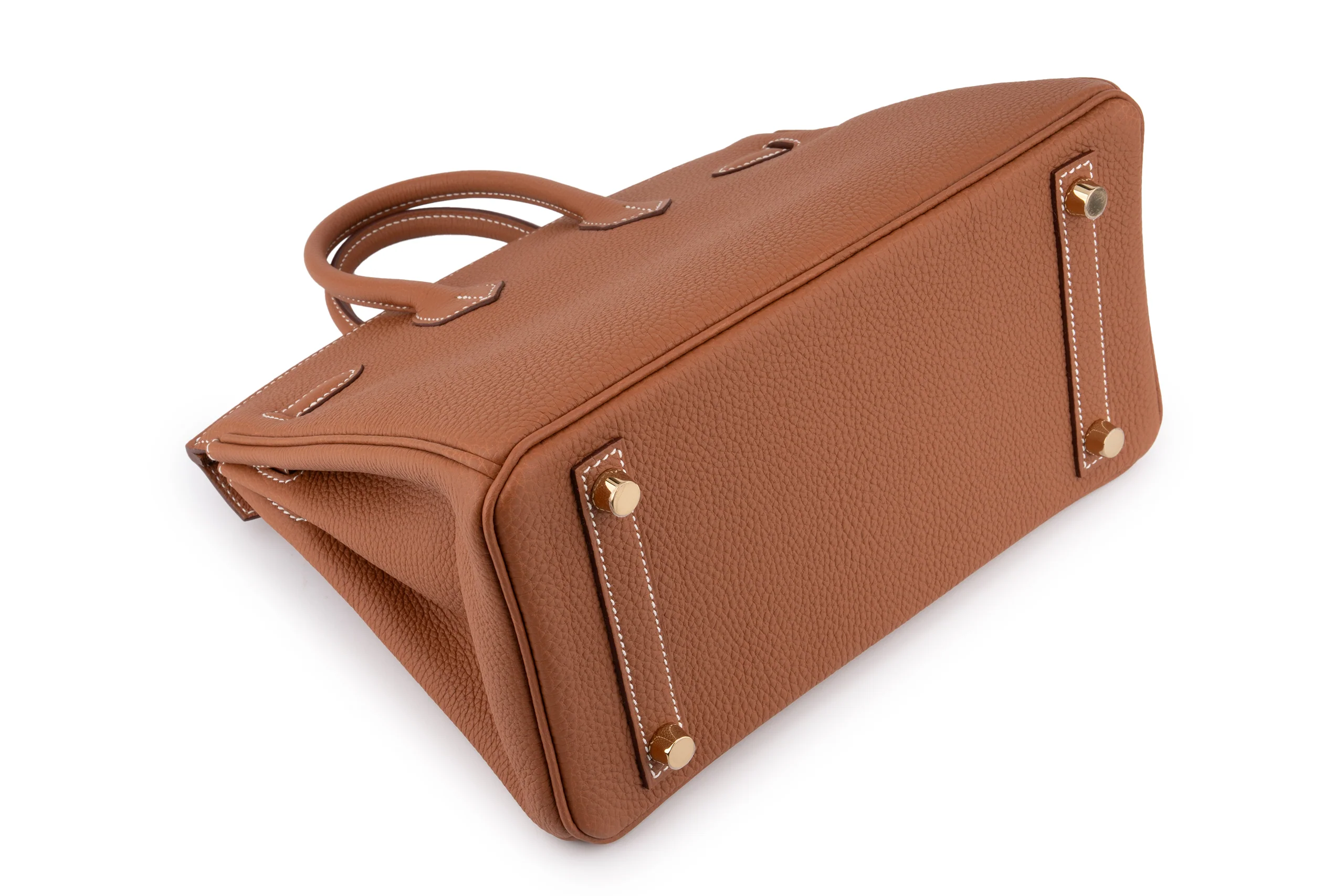 Hermès Birkin 25	Togo 	Gold 	GHW - Image 13