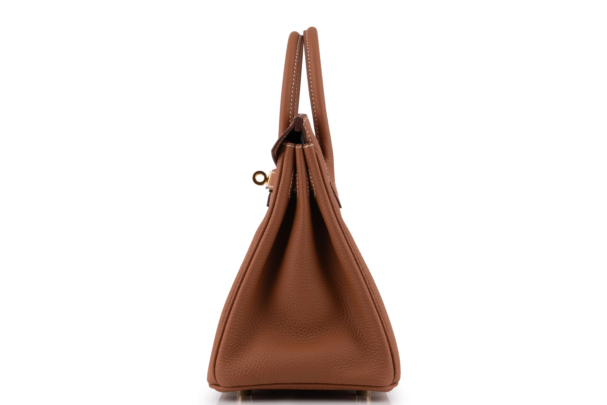 Hermès Birkin 25	Togo 	Gold 	GHW - Image 3