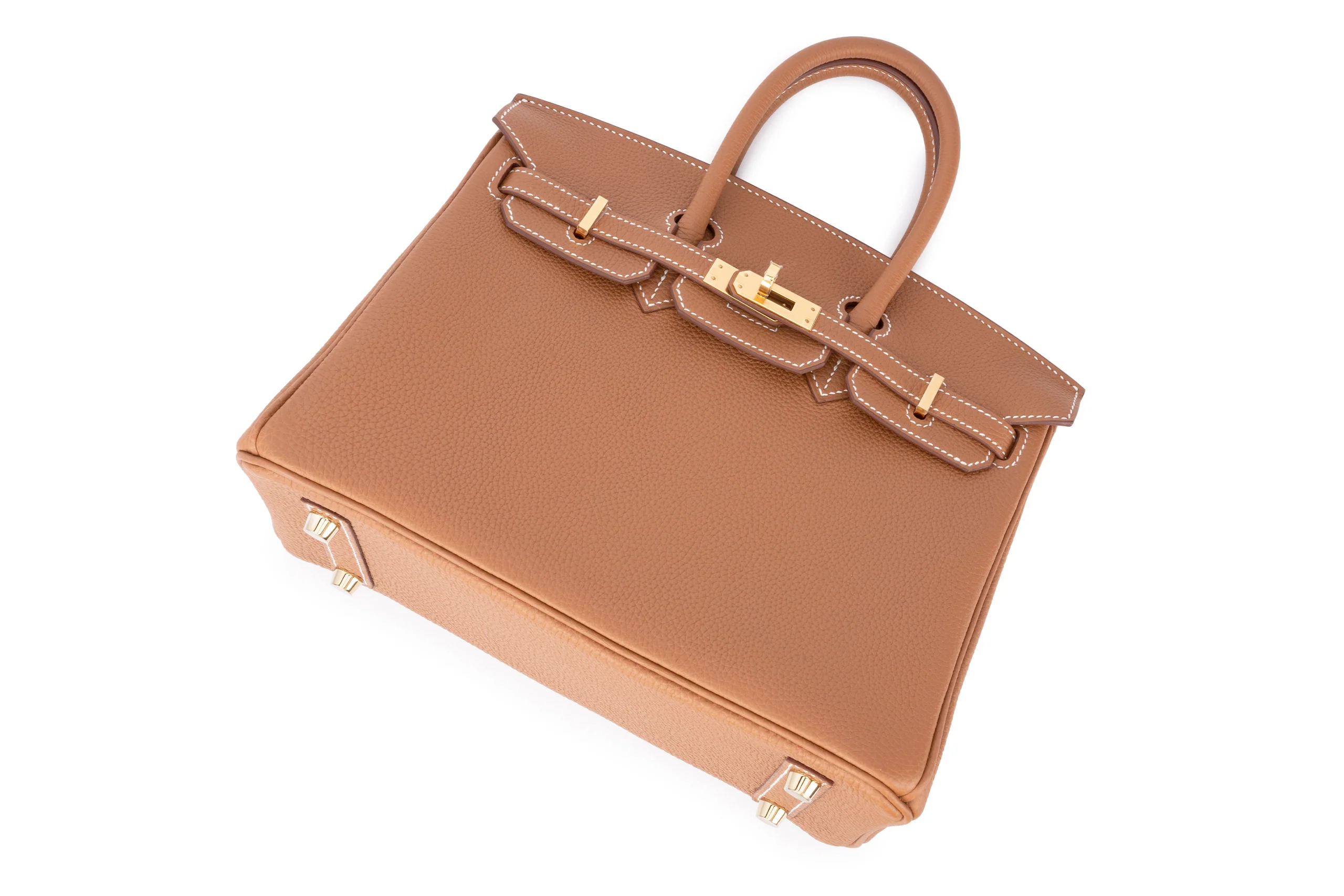 Hermès Birkin 25 Togo	Gold	GHW - Image 10