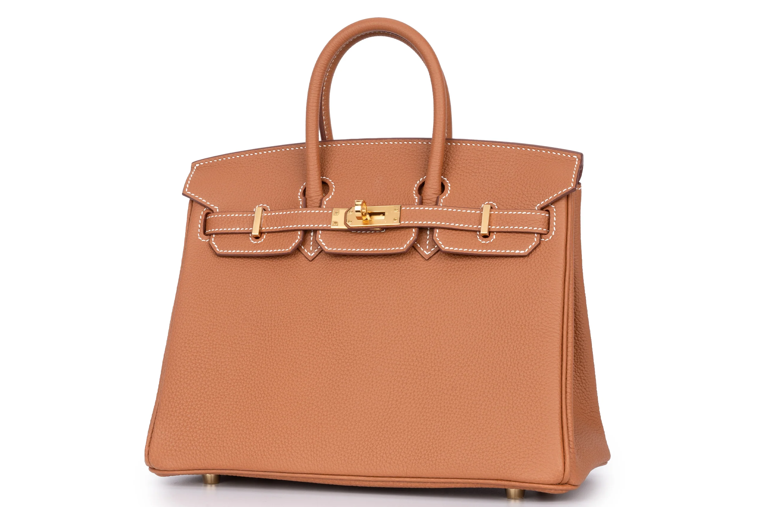 Hermès Birkin 25 Togo	Gold	GHW - Image 2
