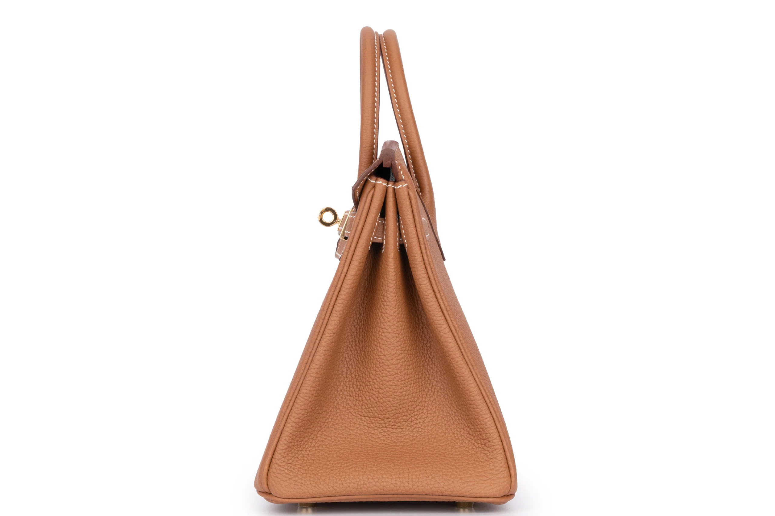Hermès Birkin 25 Togo	Gold	GHW - Image 3