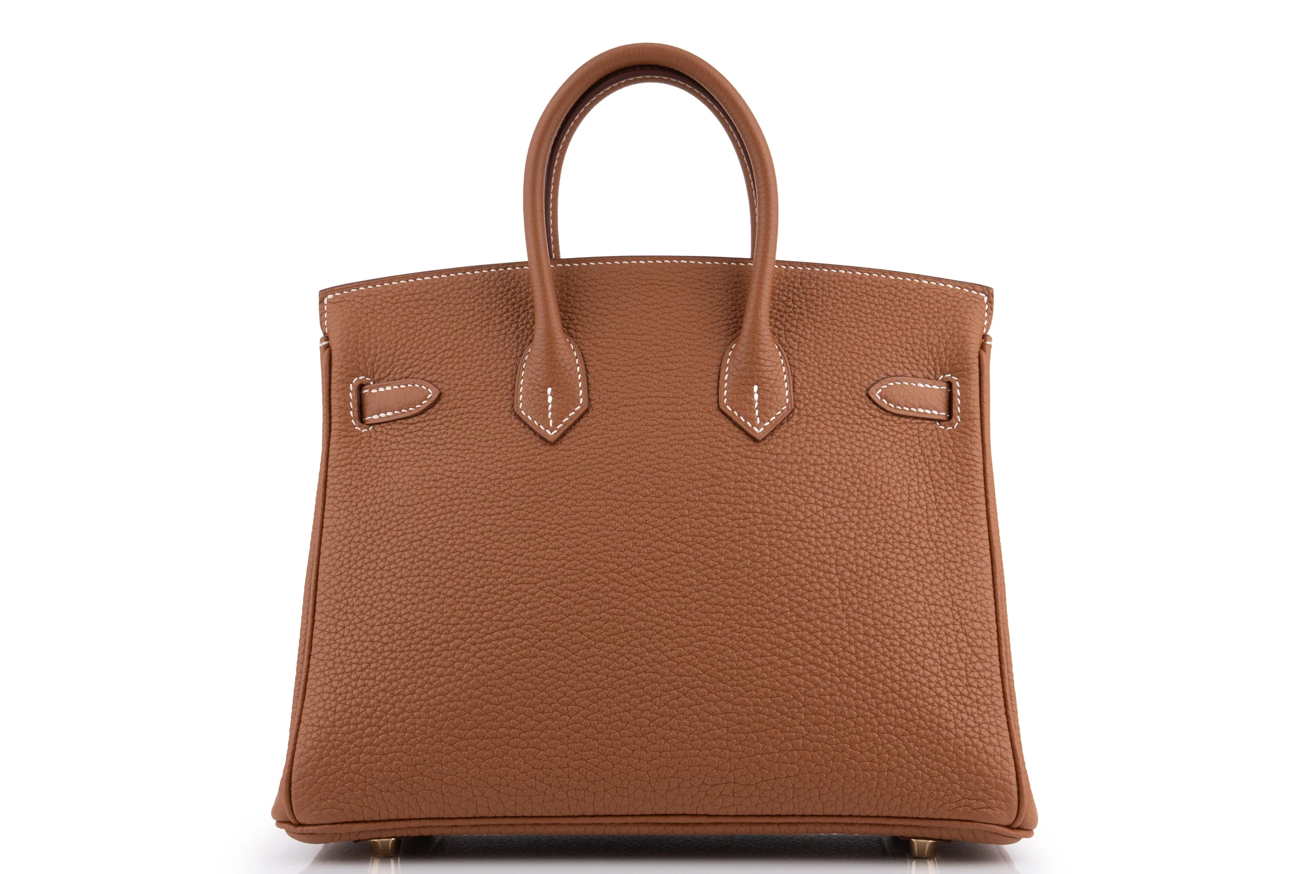 Hermès  Birkin 25 Togo	Gold	GHW - Image 4