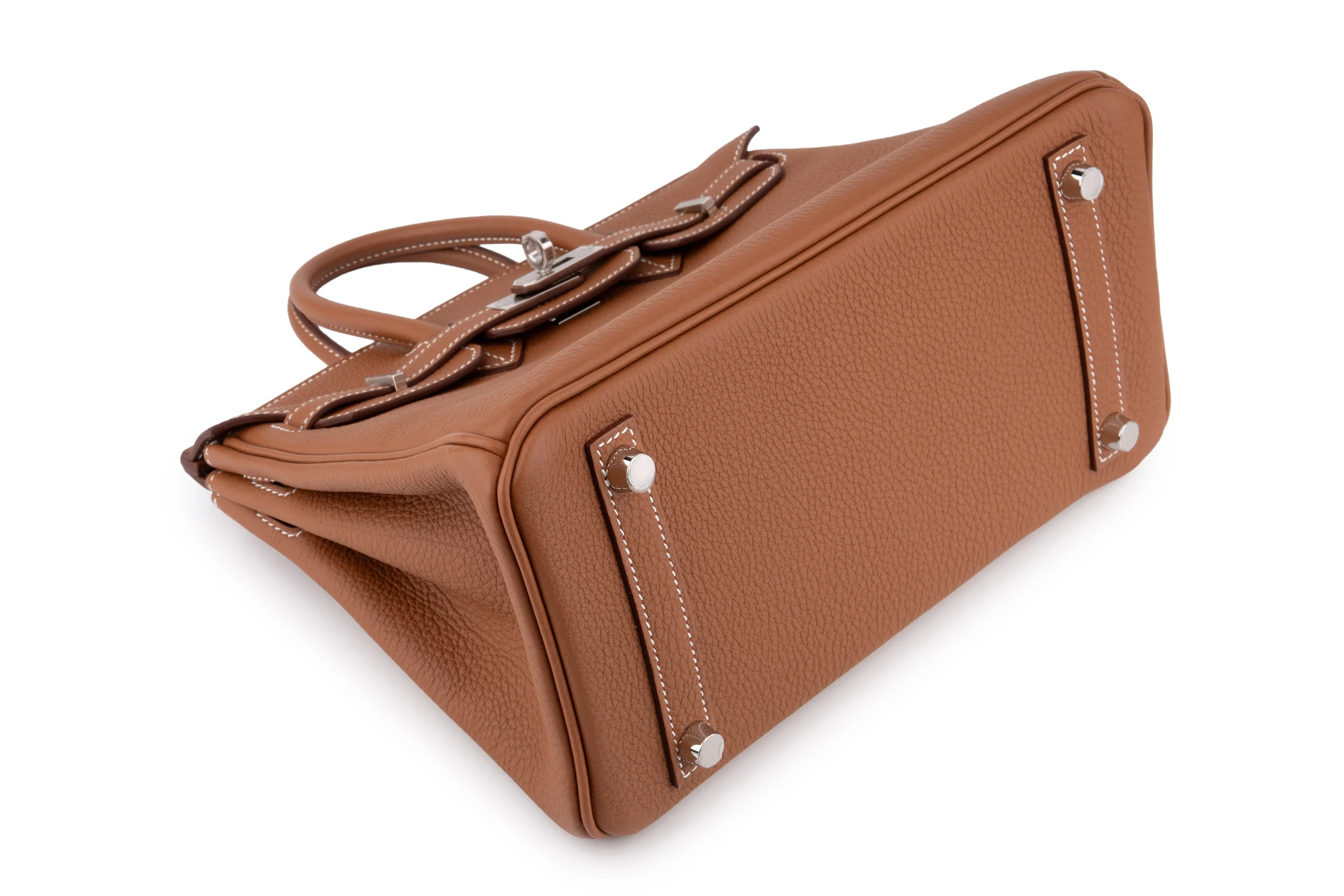 Hermès Birkin 25		Togo 	Gold  	PHW - Image 9