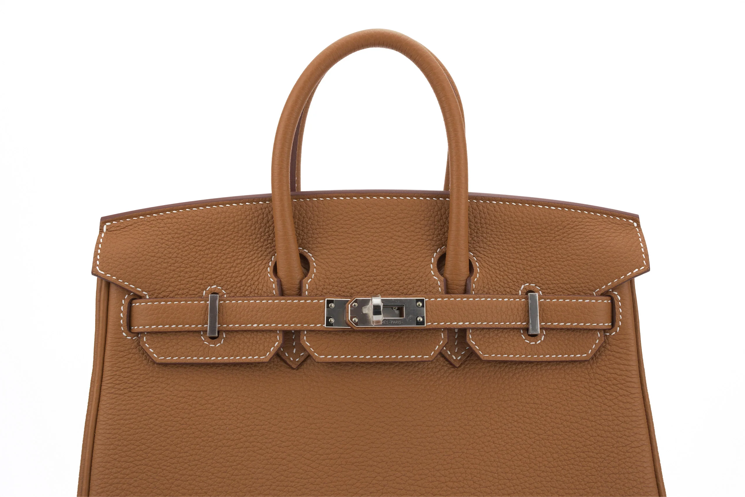 Hermès Birkin 25 Togo Gold PHW - Image 6