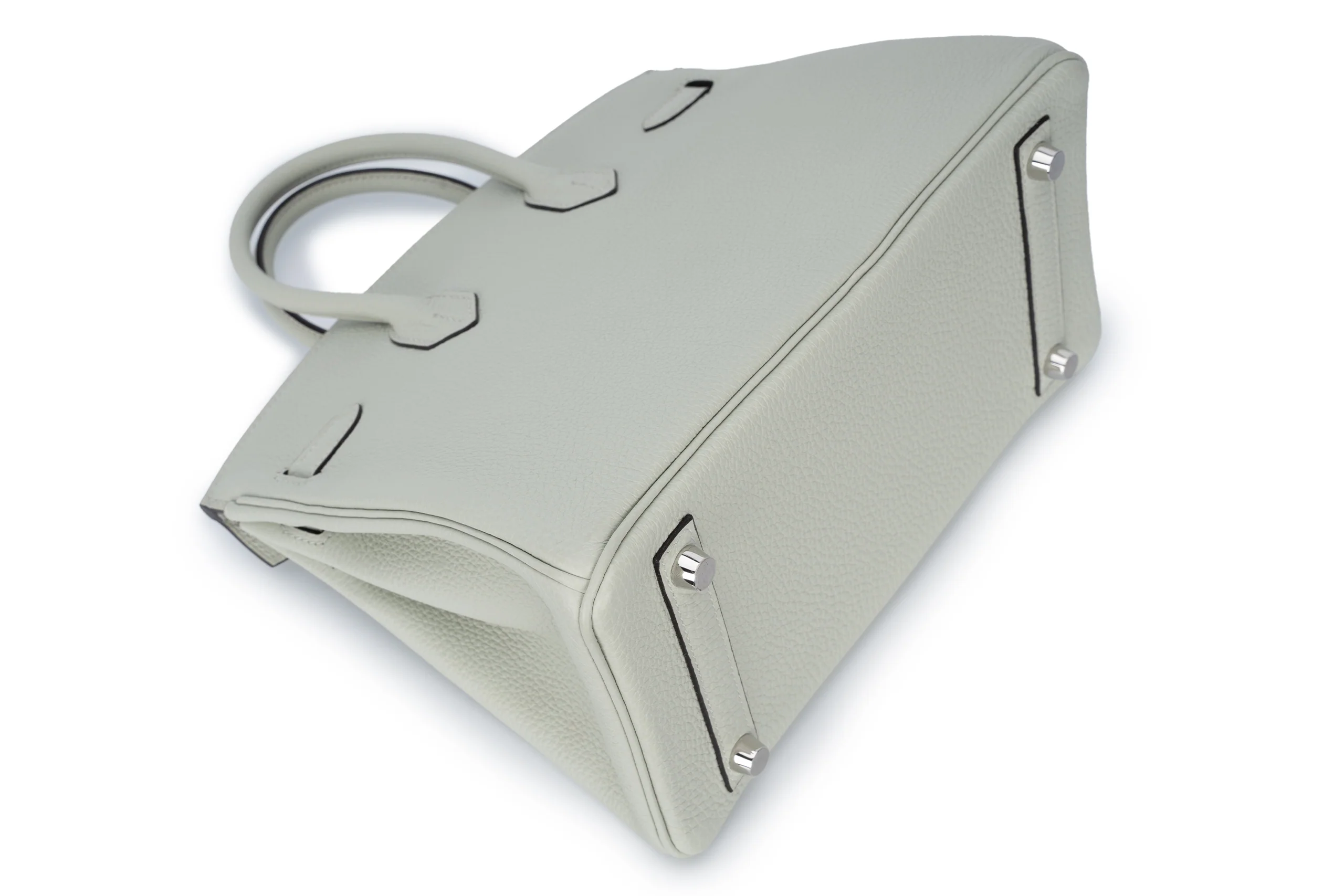 Hermès Birkin 25 Togo Gris Neve PHW - Image 11