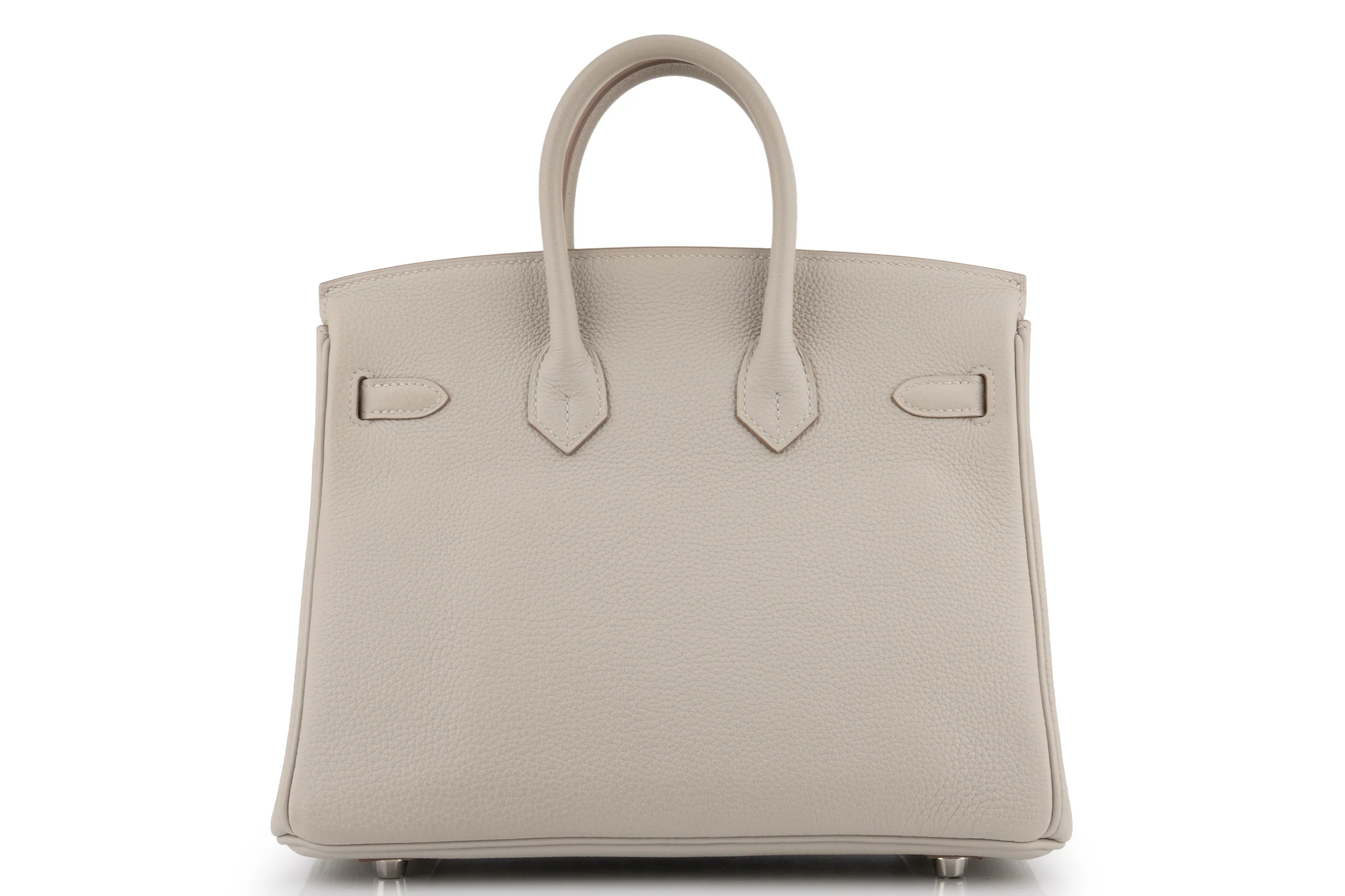 Hermès Birkin 25 		Togo 	Gris Perle 	PHW - Image 4