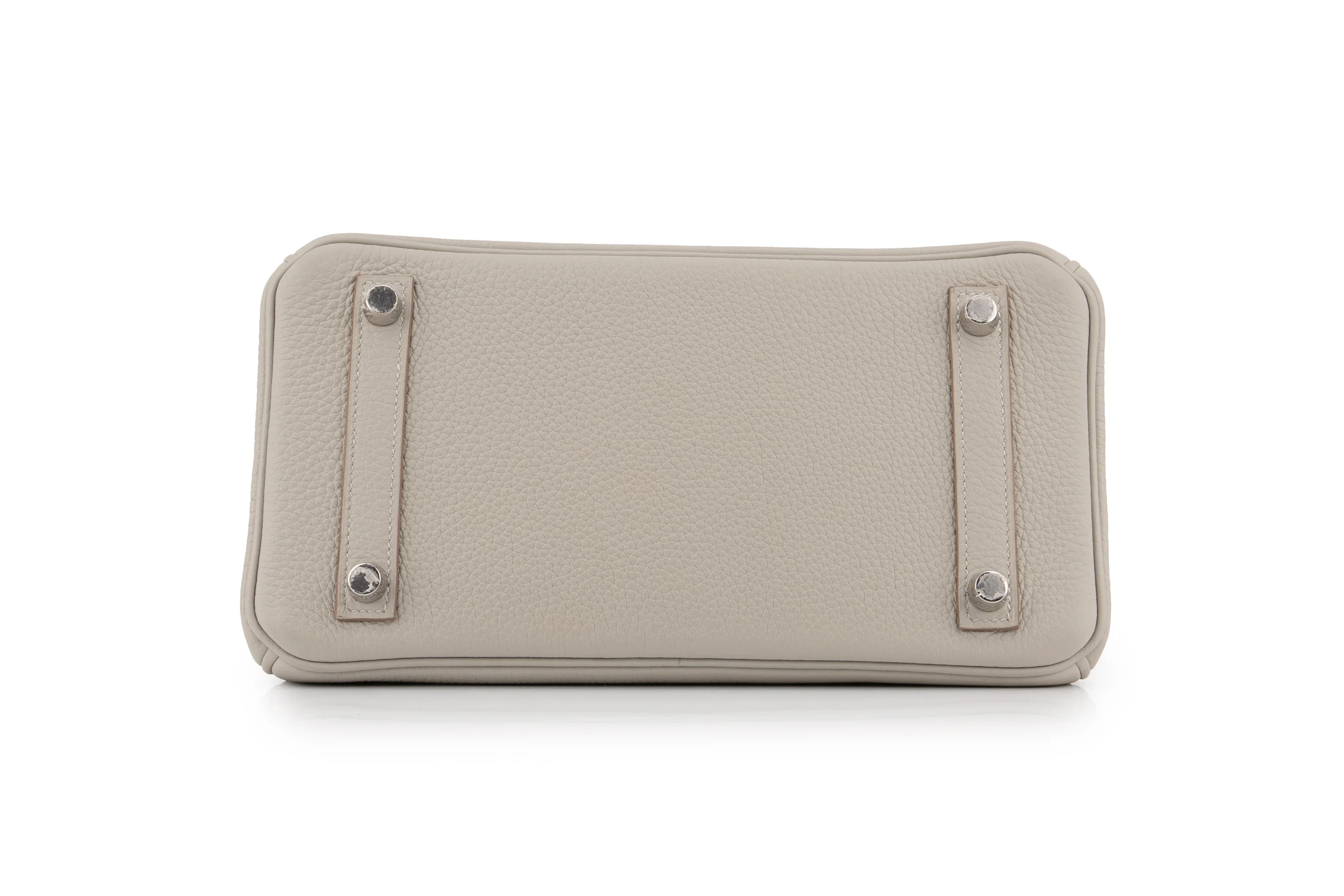 Hermès Birkin 25 		Togo 	Gris Perle 	PHW - Image 6