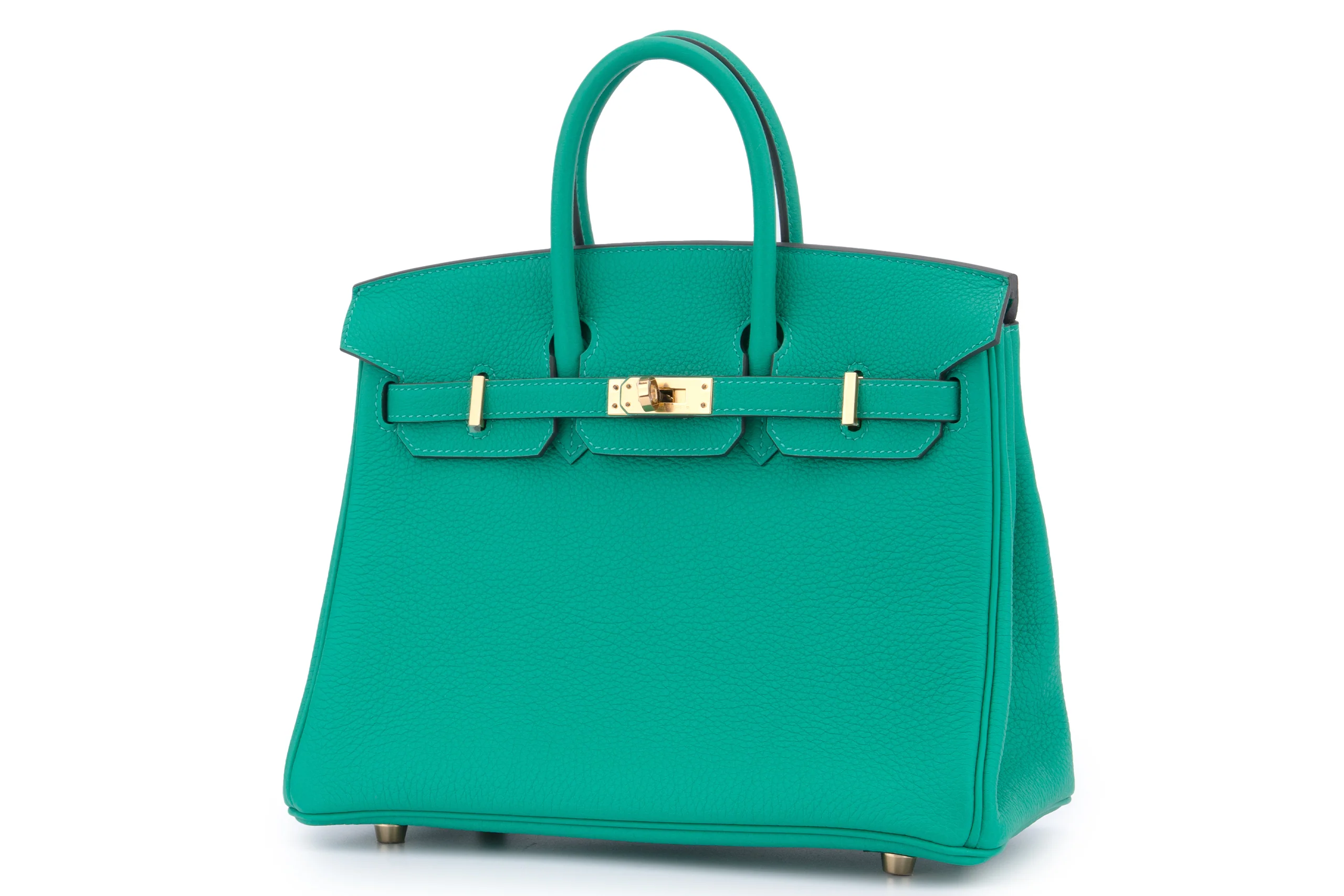 Hermès Birkin 25 Togo Menthe	GHW - Image 2