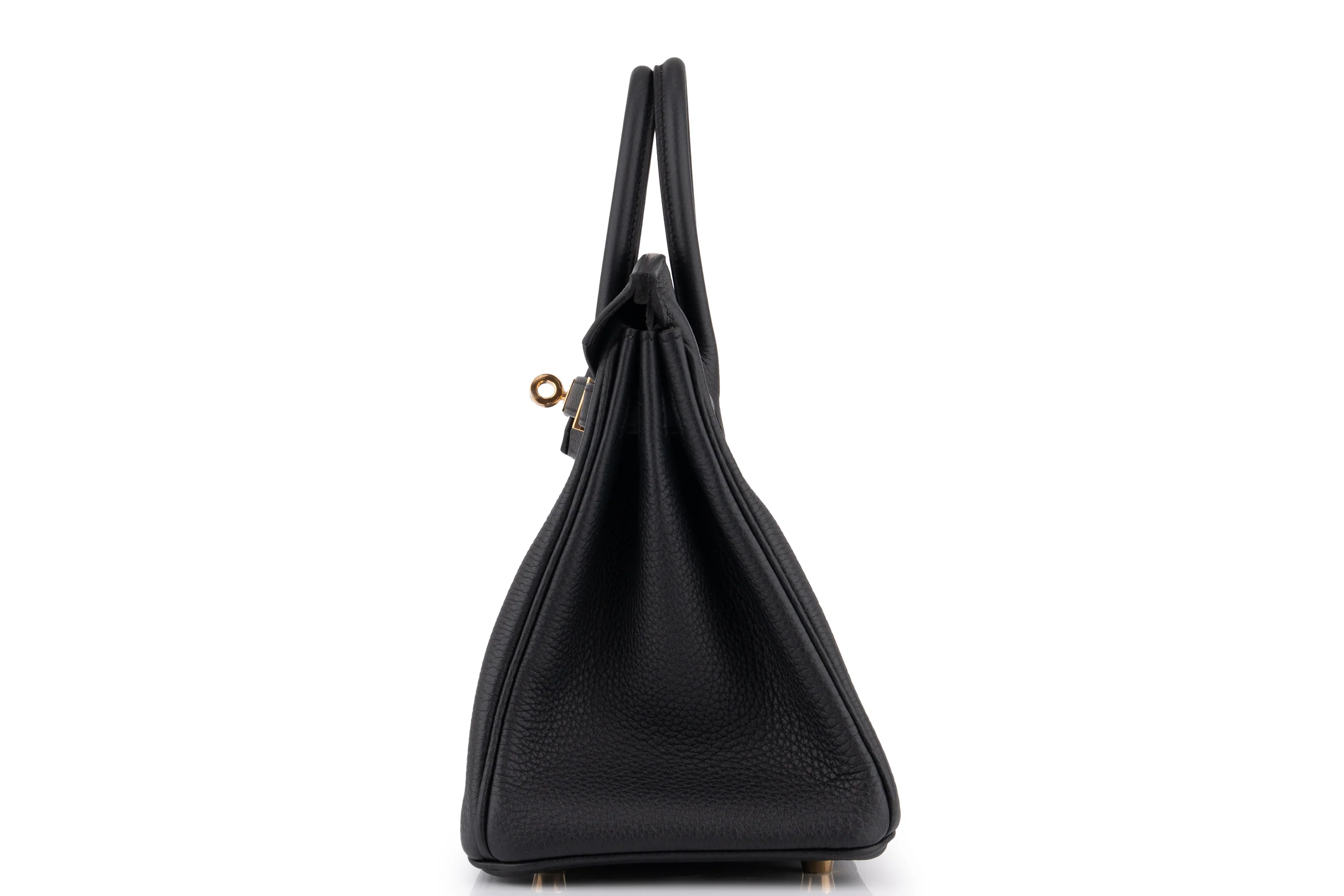 Hermès Birkin 25		Togo	Noir / Chai 	GHW - Image 3