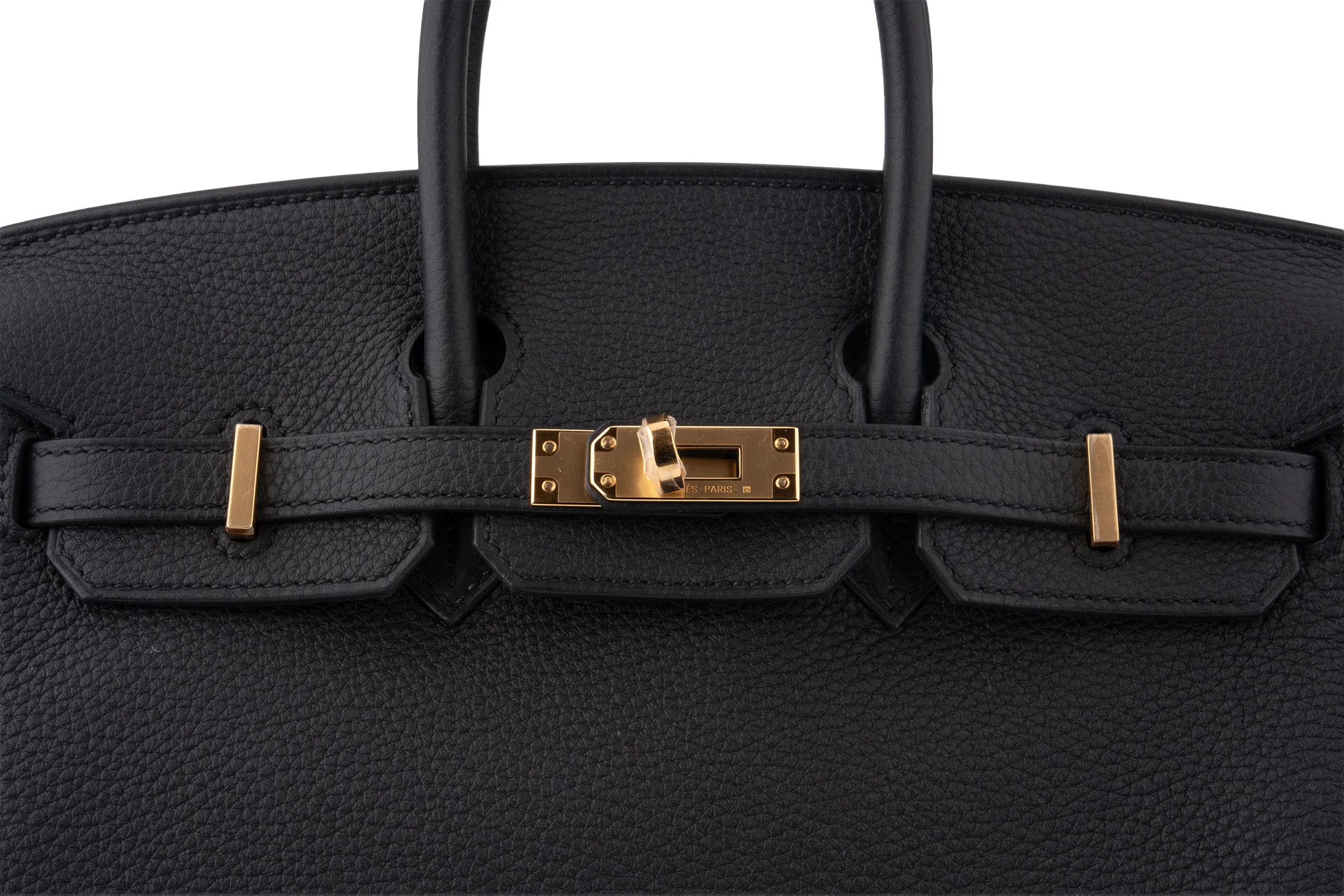 Hermès Birkin 25		Togo	Noir / Chai 	GHW - Image 7