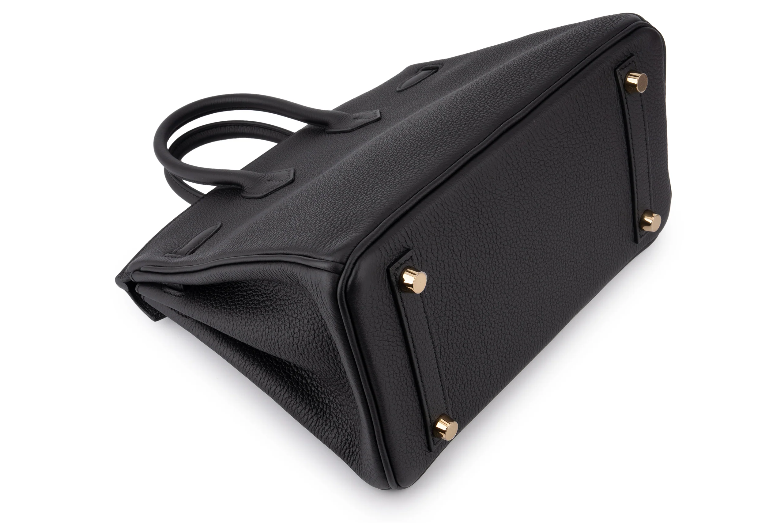 Hermès  Birkin 25 Togo 	Noir 	GHW - Image 11
