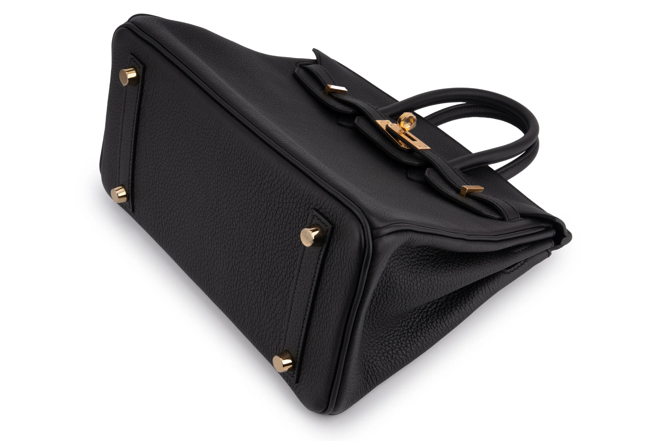 Hermès  Birkin 25 Togo 	Noir 	GHW - Image 8