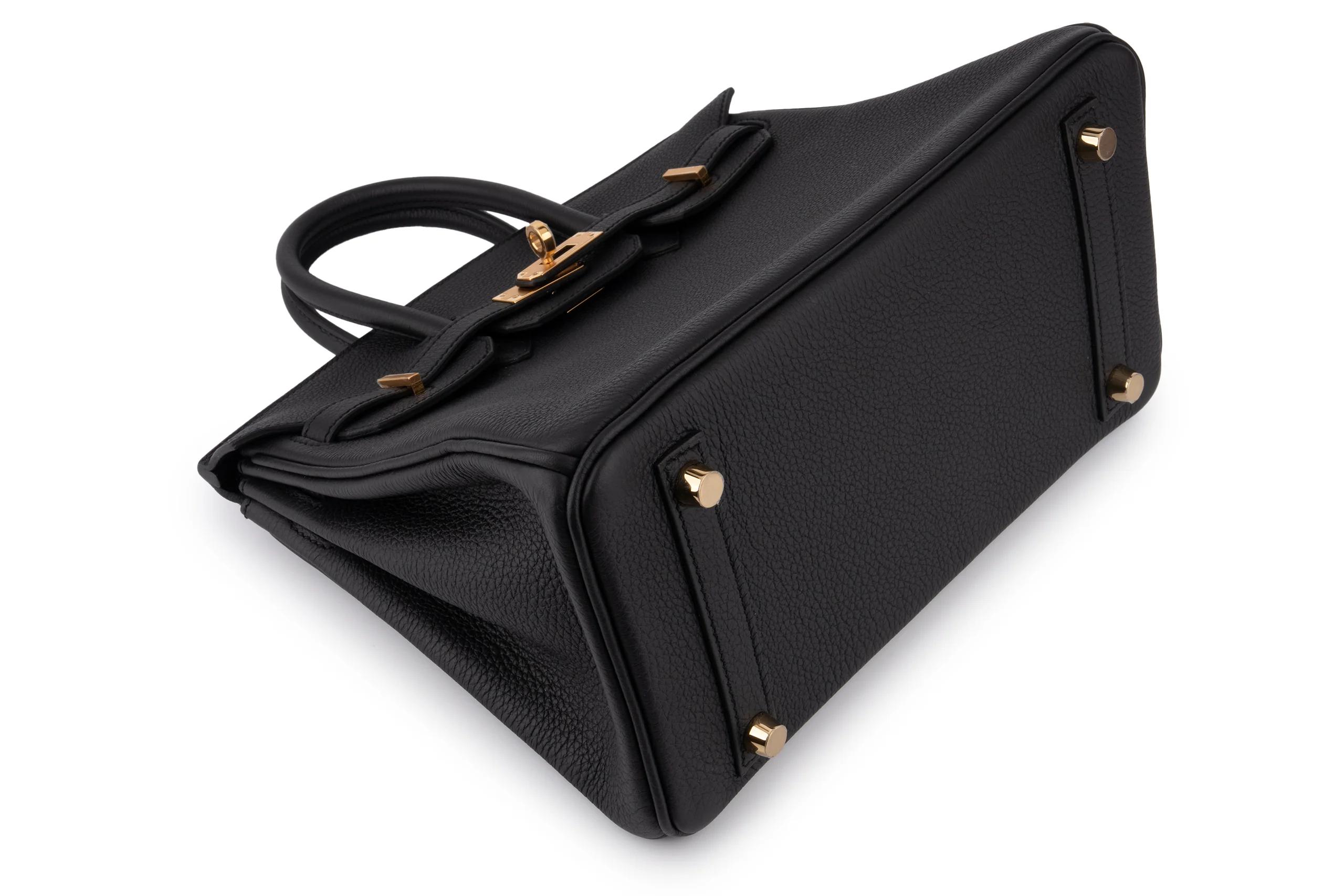 Hermès  Birkin 25 Togo 	Noir 	GHW - Image 9