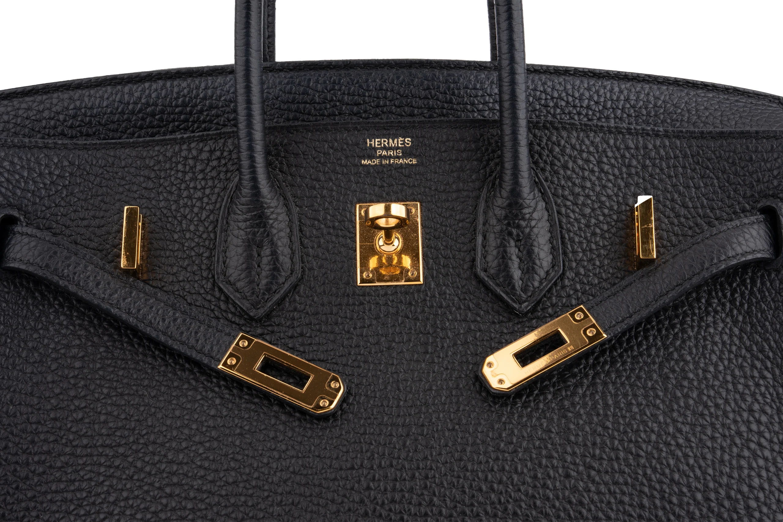 Hermès Birkin 25		Togo	Noir 	GHW - Image 8