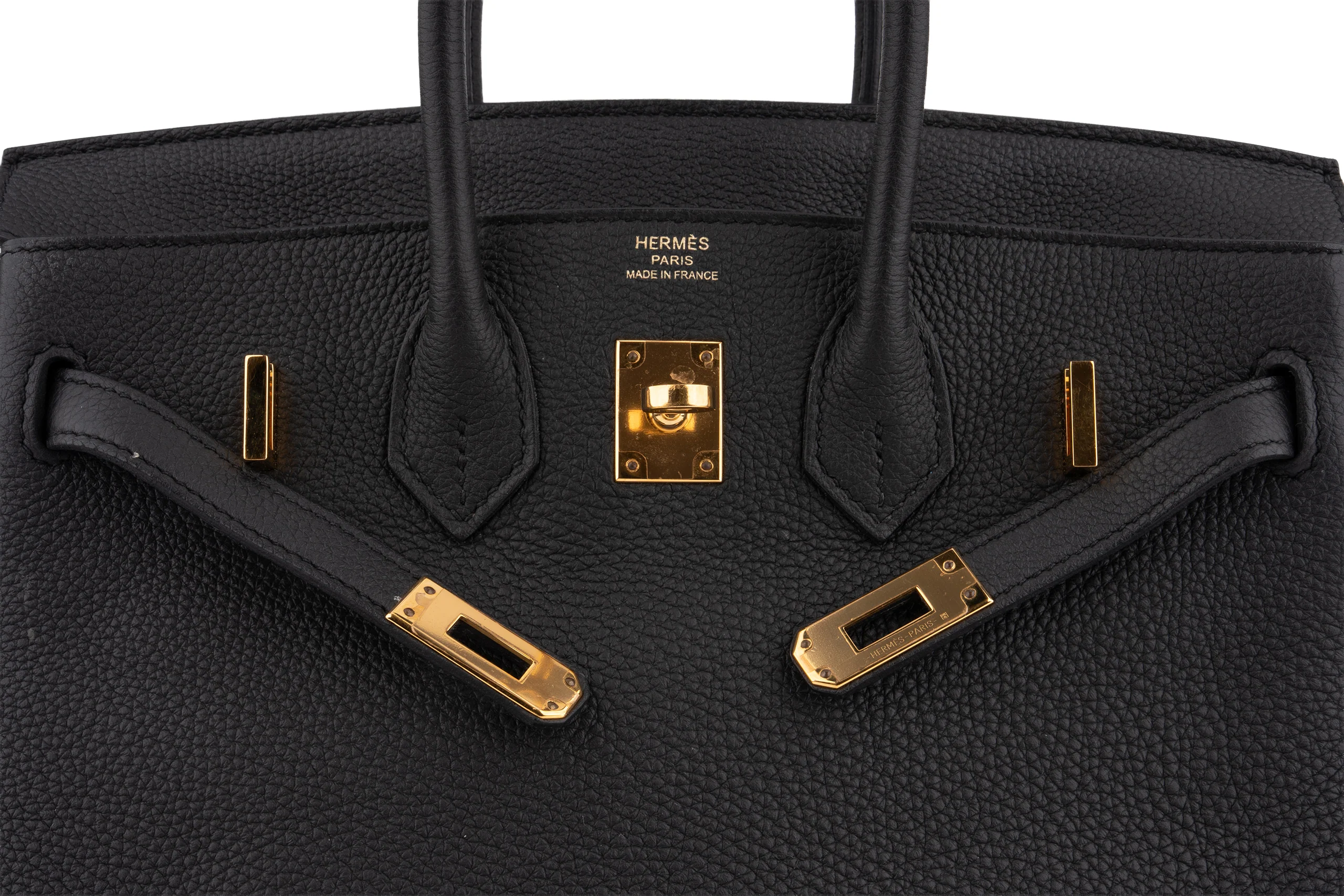 Hermès Birkin 25	Togo 	Noir 	GHW - Image 9