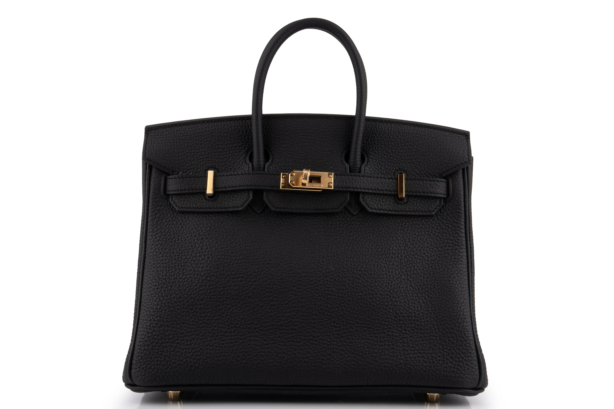 Hermès Birkin 25 Togo	Noir 	GHW