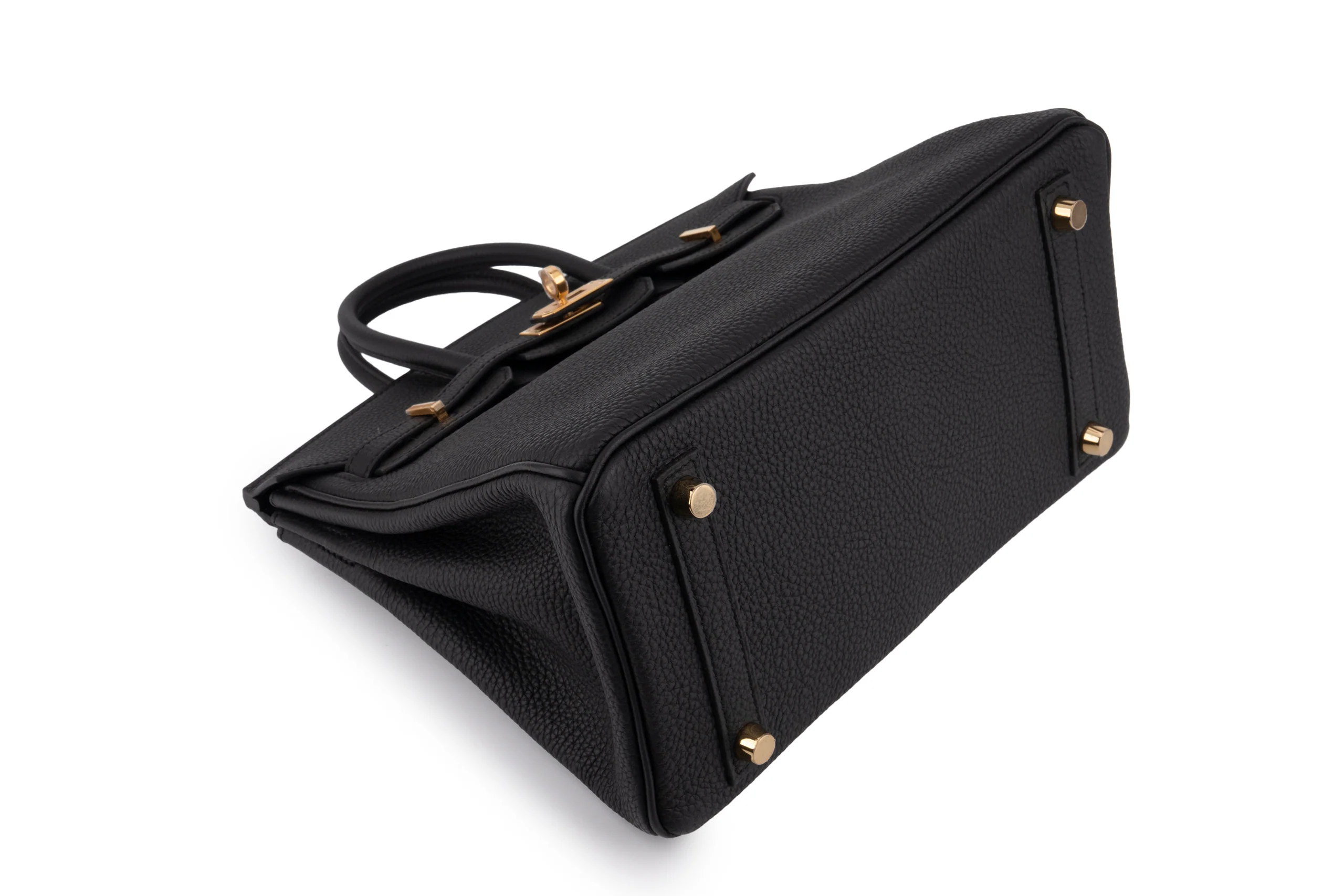Hermès Birkin 25 Togo	Noir 	GHW - Image 9