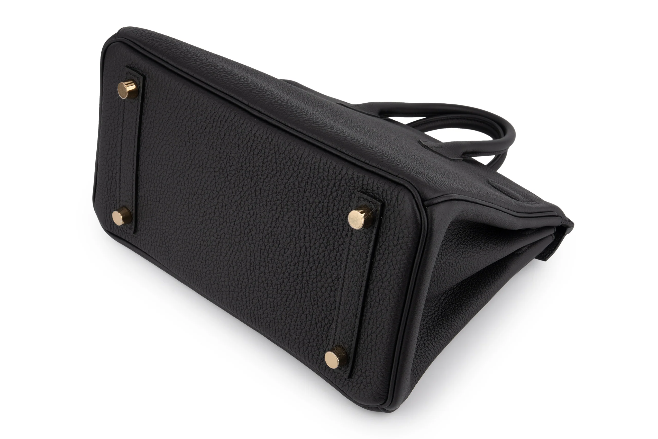 Hermès Birkin 25 	Togo 	Noir 	PBHW - Image 10