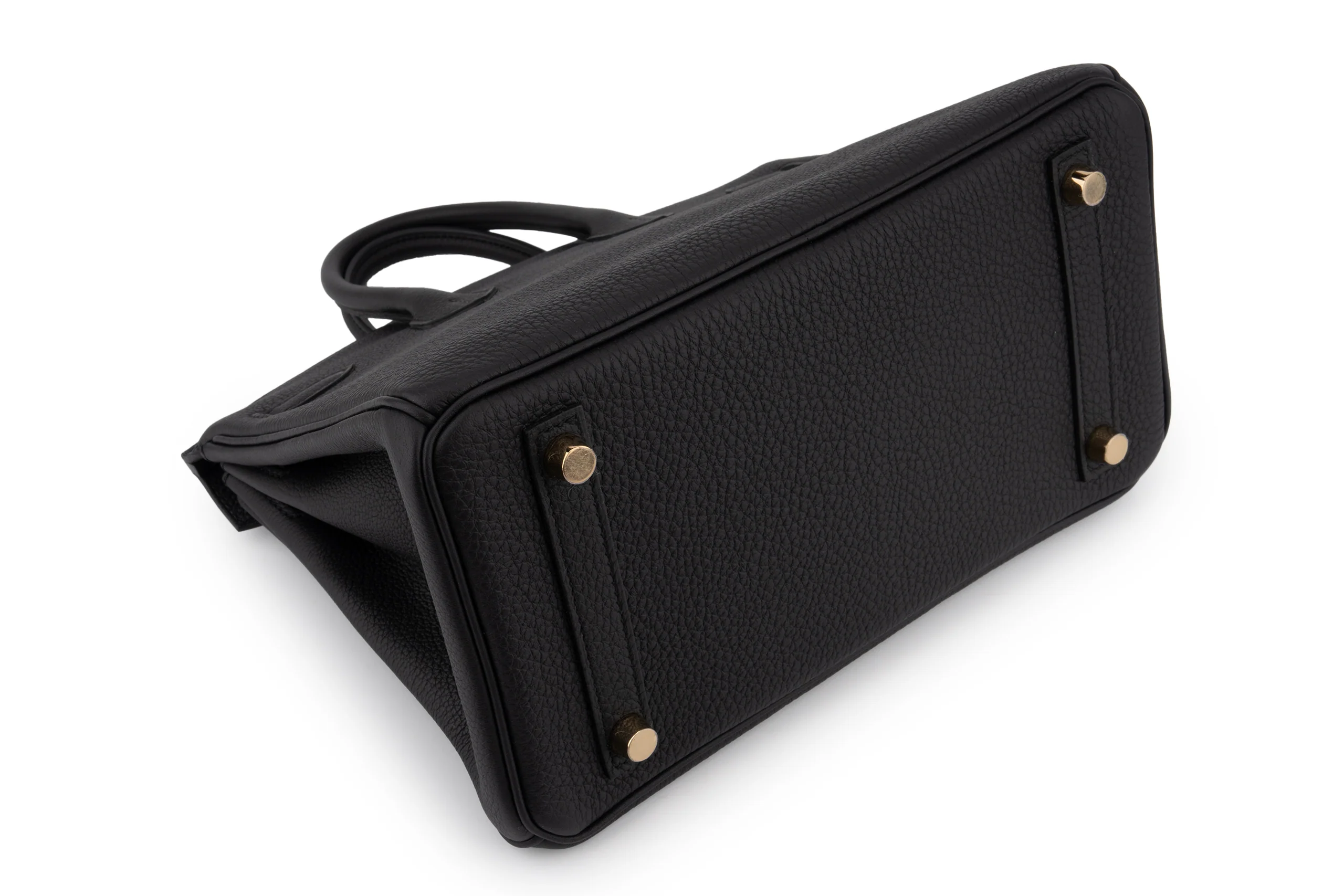 Hermès Birkin 25 	Togo 	Noir 	PBHW - Image 11
