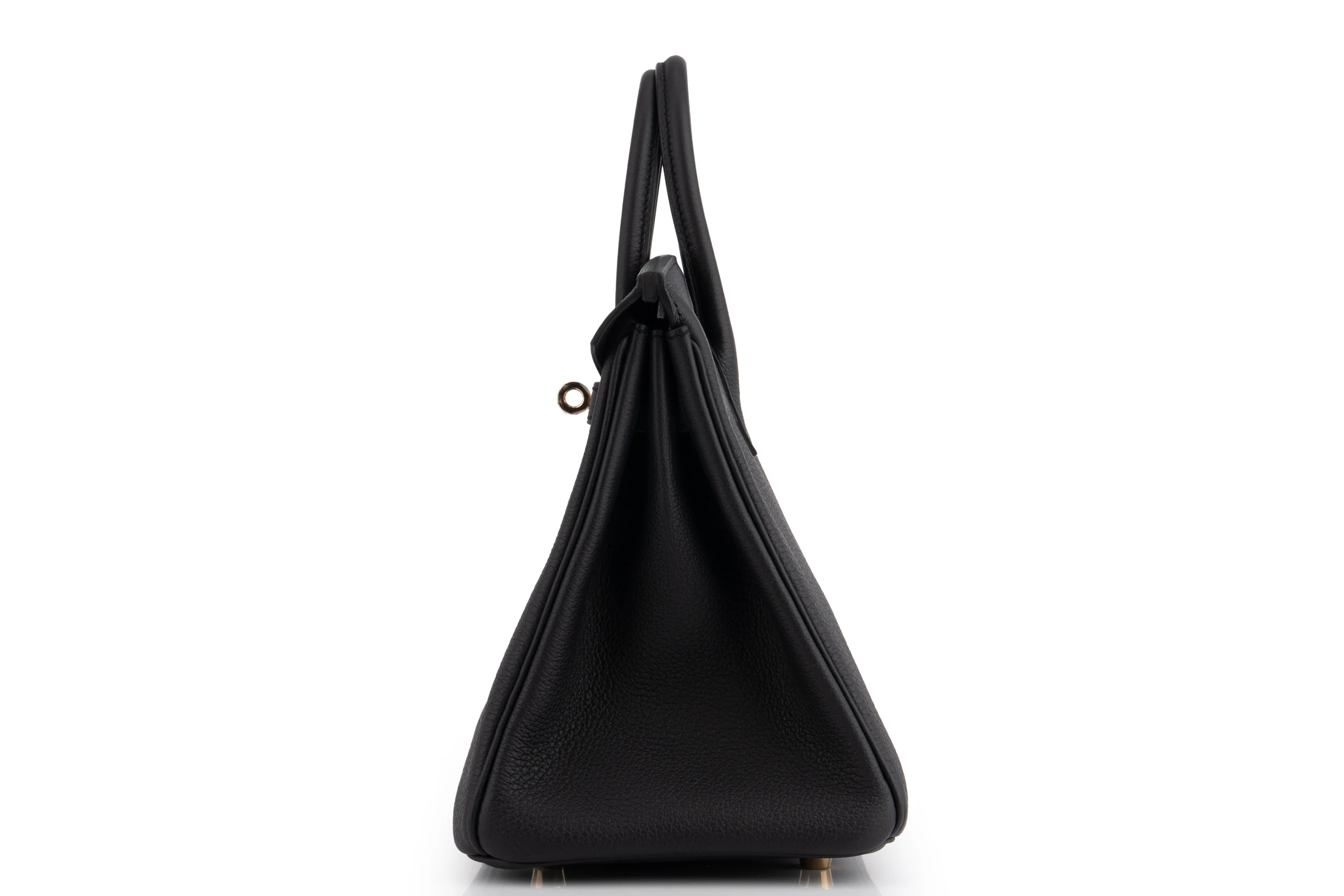 Hermès Birkin 25 	Togo 	Noir 	PBHW - Image 3