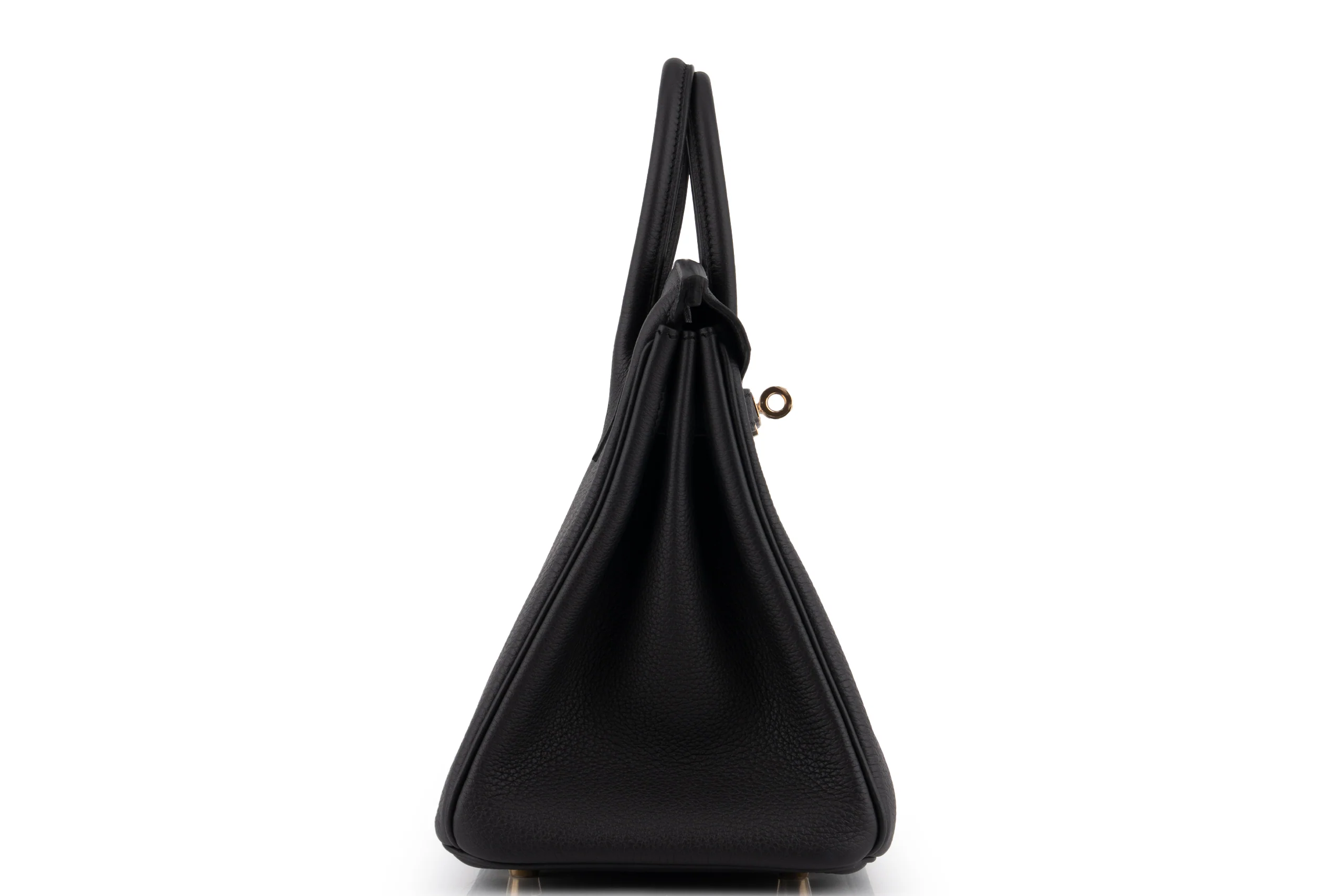 Hermès Birkin 25 	Togo 	Noir 	PBHW - Image 5