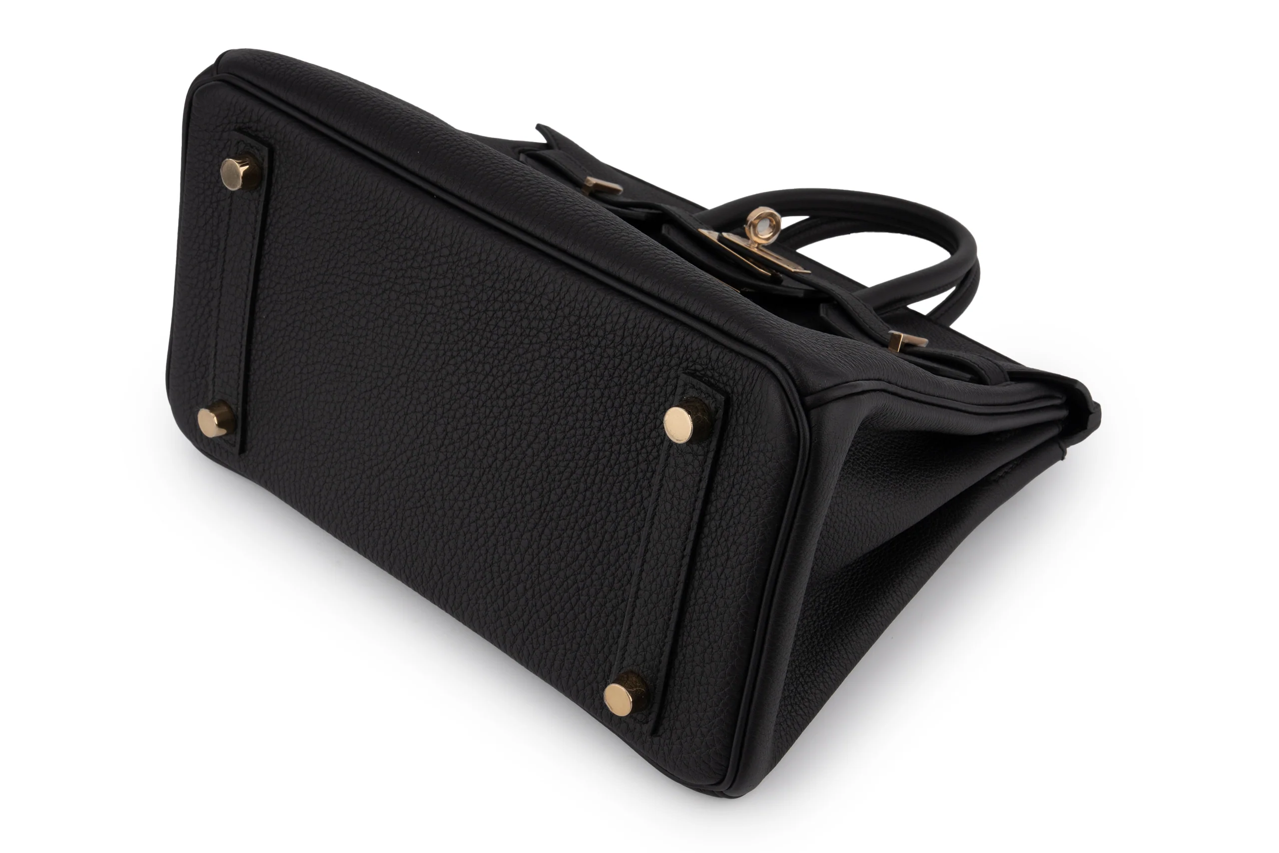 Hermès Birkin 25 	Togo 	Noir 	PBHW - Image 8