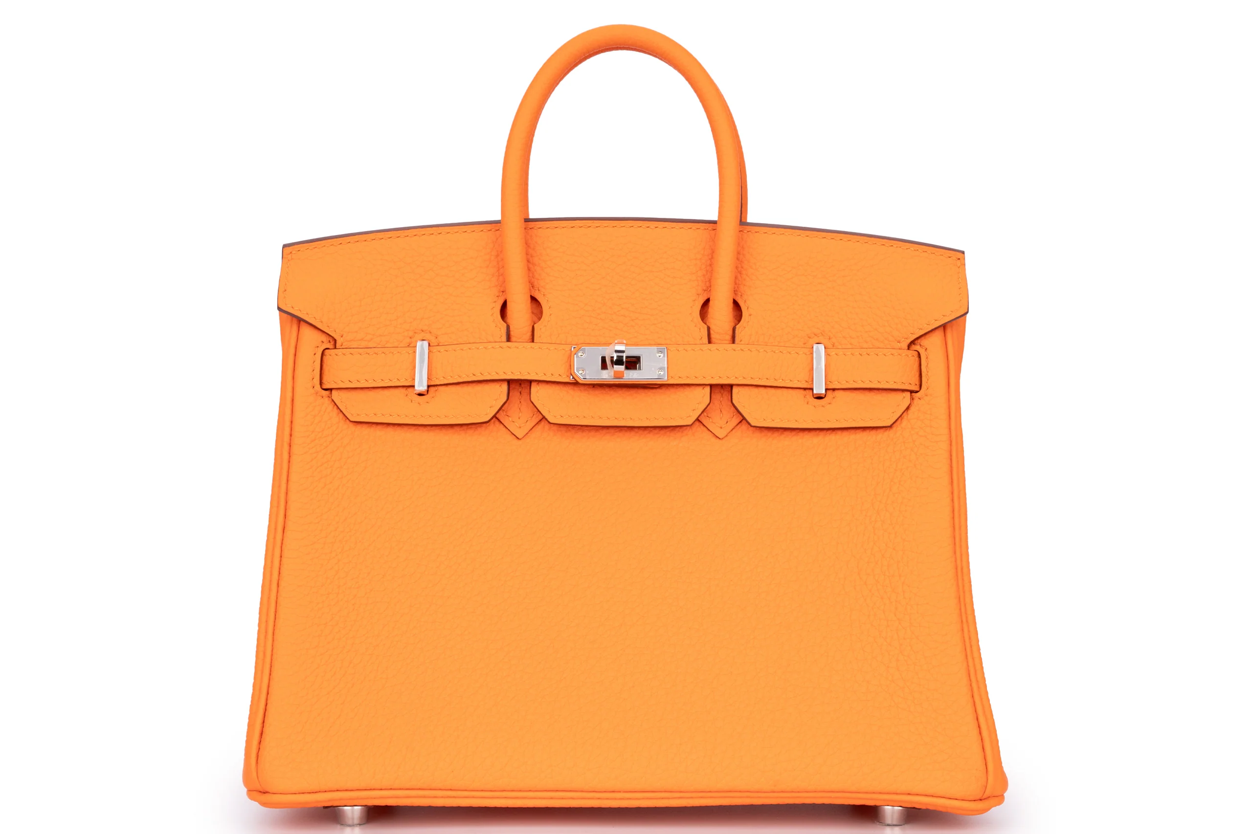 Hermès Birkin 25 		Togo	Orange Minium	PHW