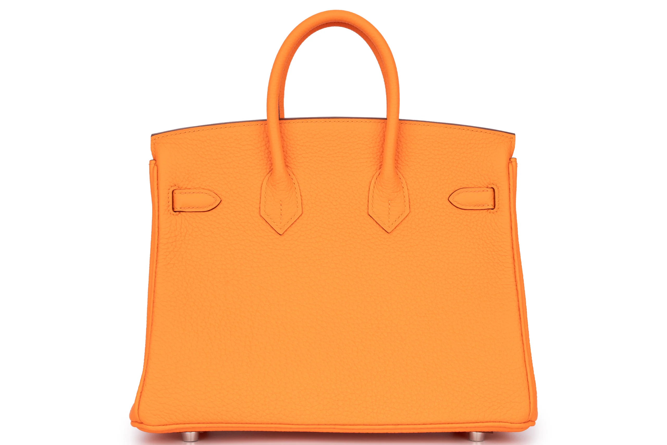 Hermès Birkin 25 		Togo	Orange Minium	PHW - Image 4