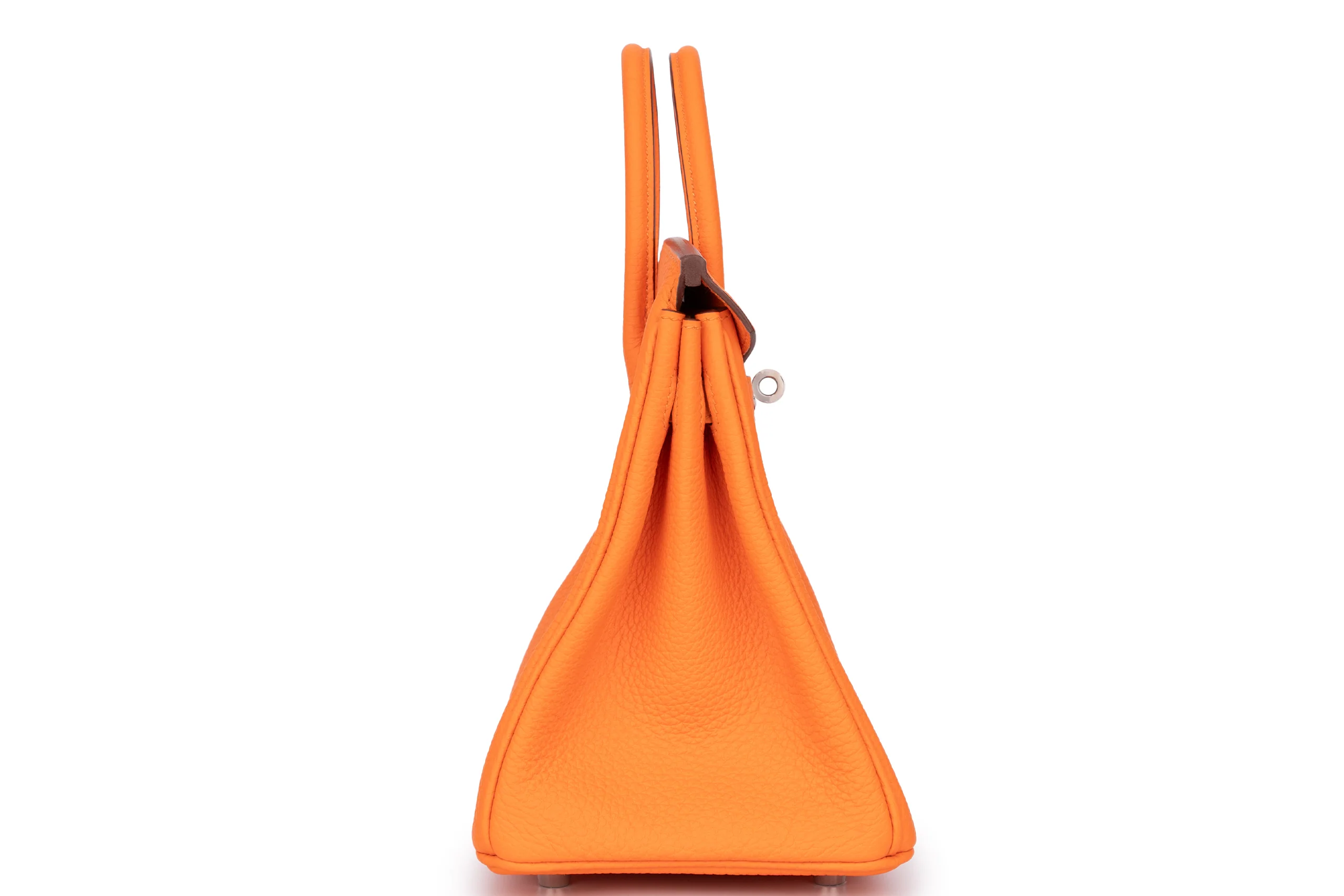 Hermès Birkin 25 		Togo	Orange Minium	PHW - Image 5