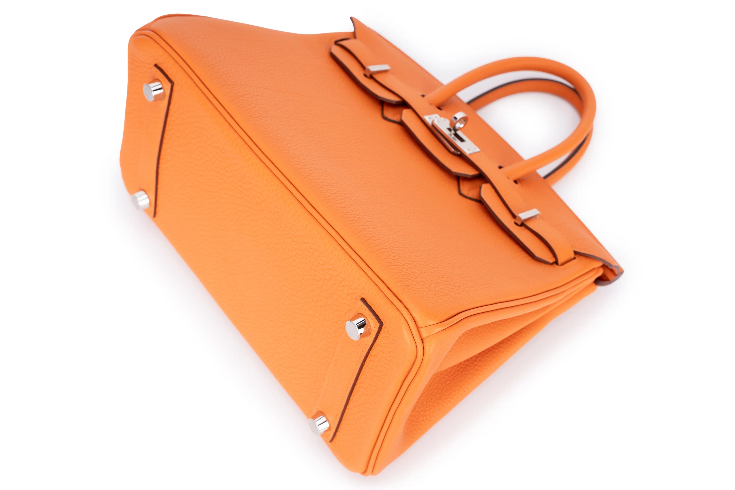 Hermès Birkin 25 Togo Orange PHW - Image 11
