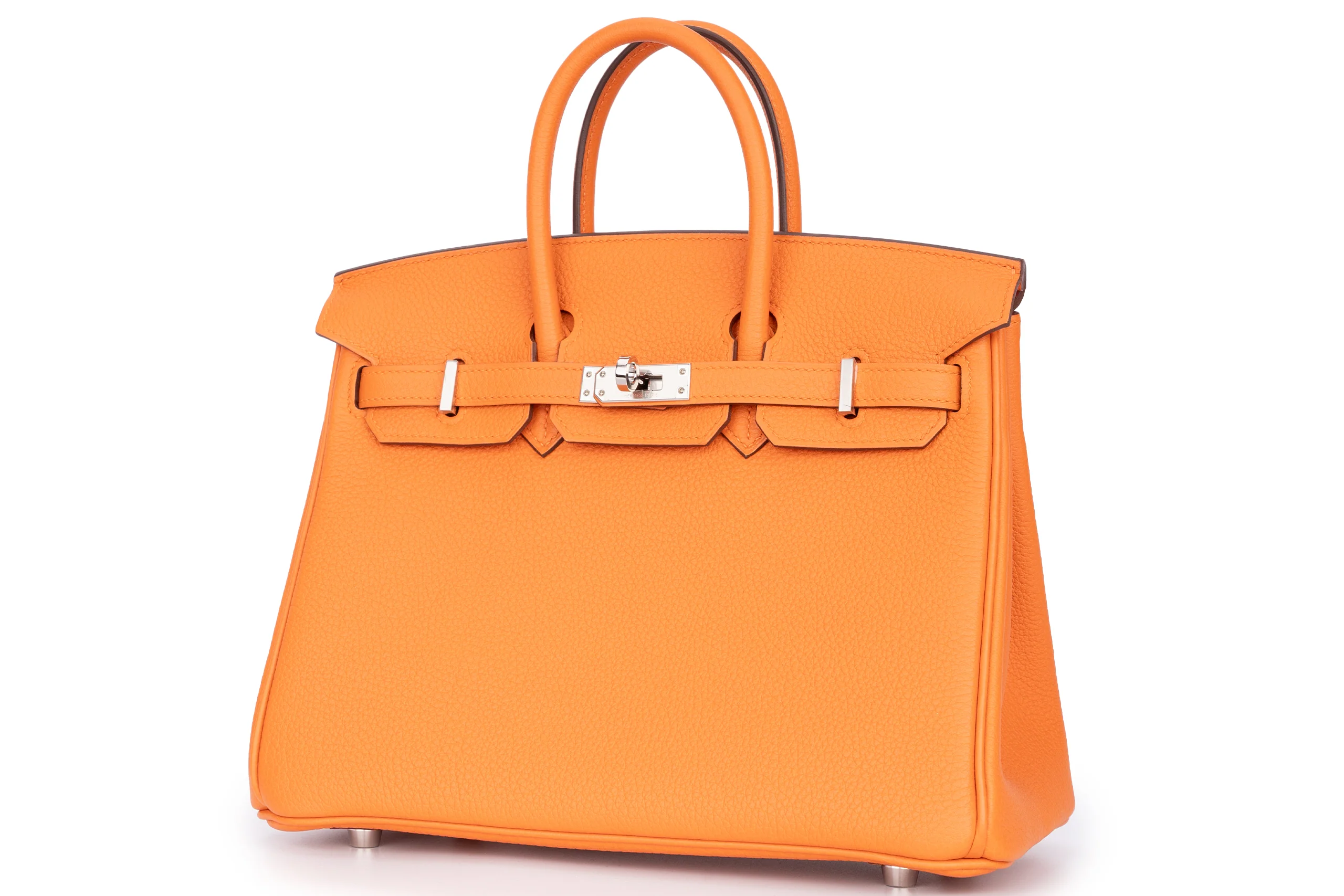 Hermès Birkin 25 Togo Orange PHW - Image 2