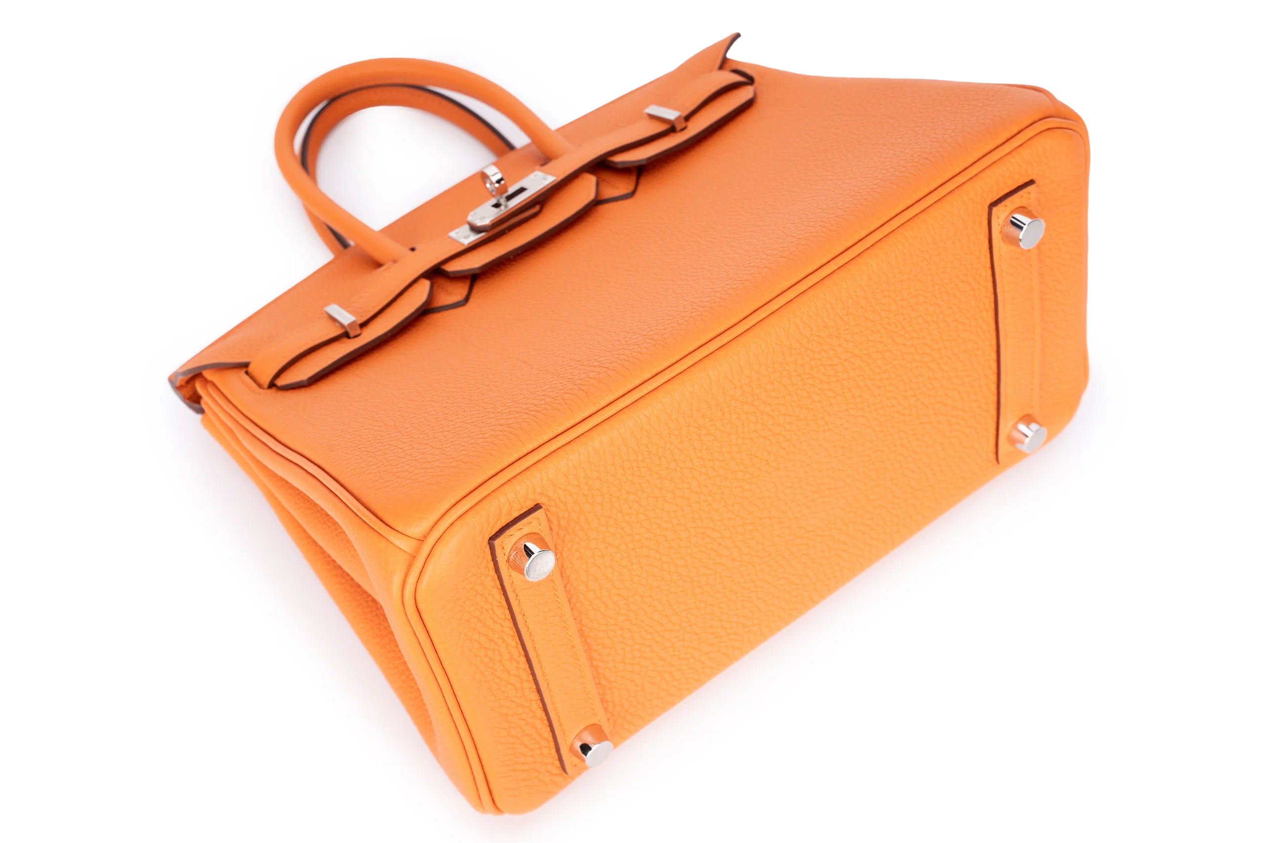 Hermès Birkin 25 Togo Orange PHW - Image 3