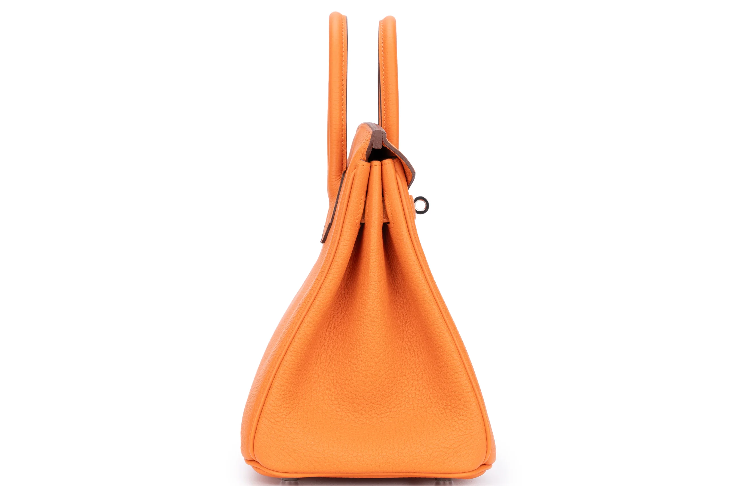 Hermès Birkin 25 Togo Orange PHW - Image 8