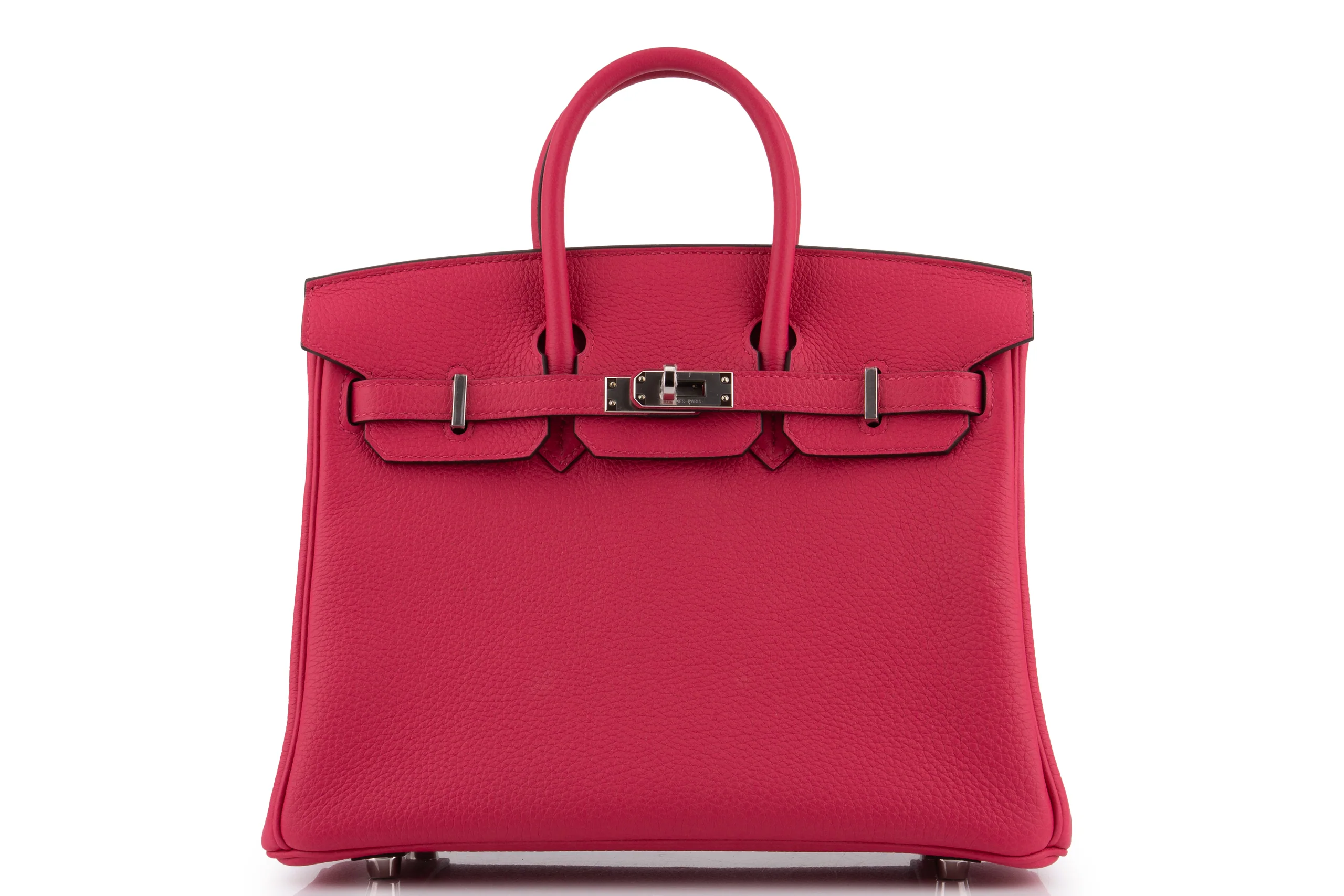 Hermès Birkin 25		Togo 	Rose Mexico	PHW