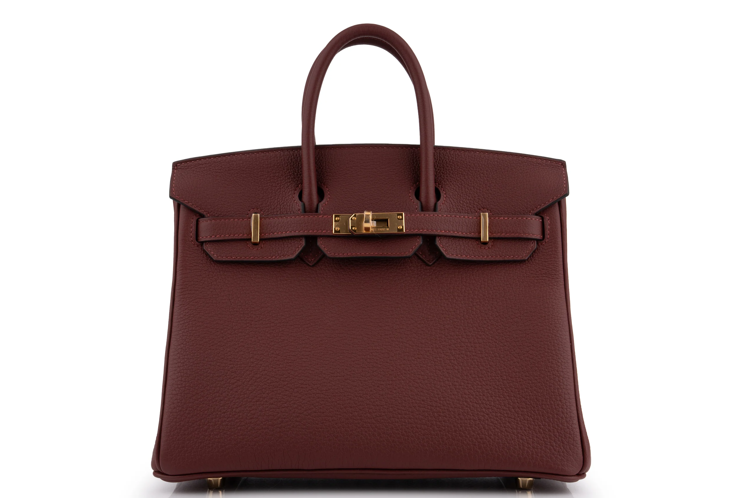 Hermès Birkin 25		Togo 	Rouge H 	GHW