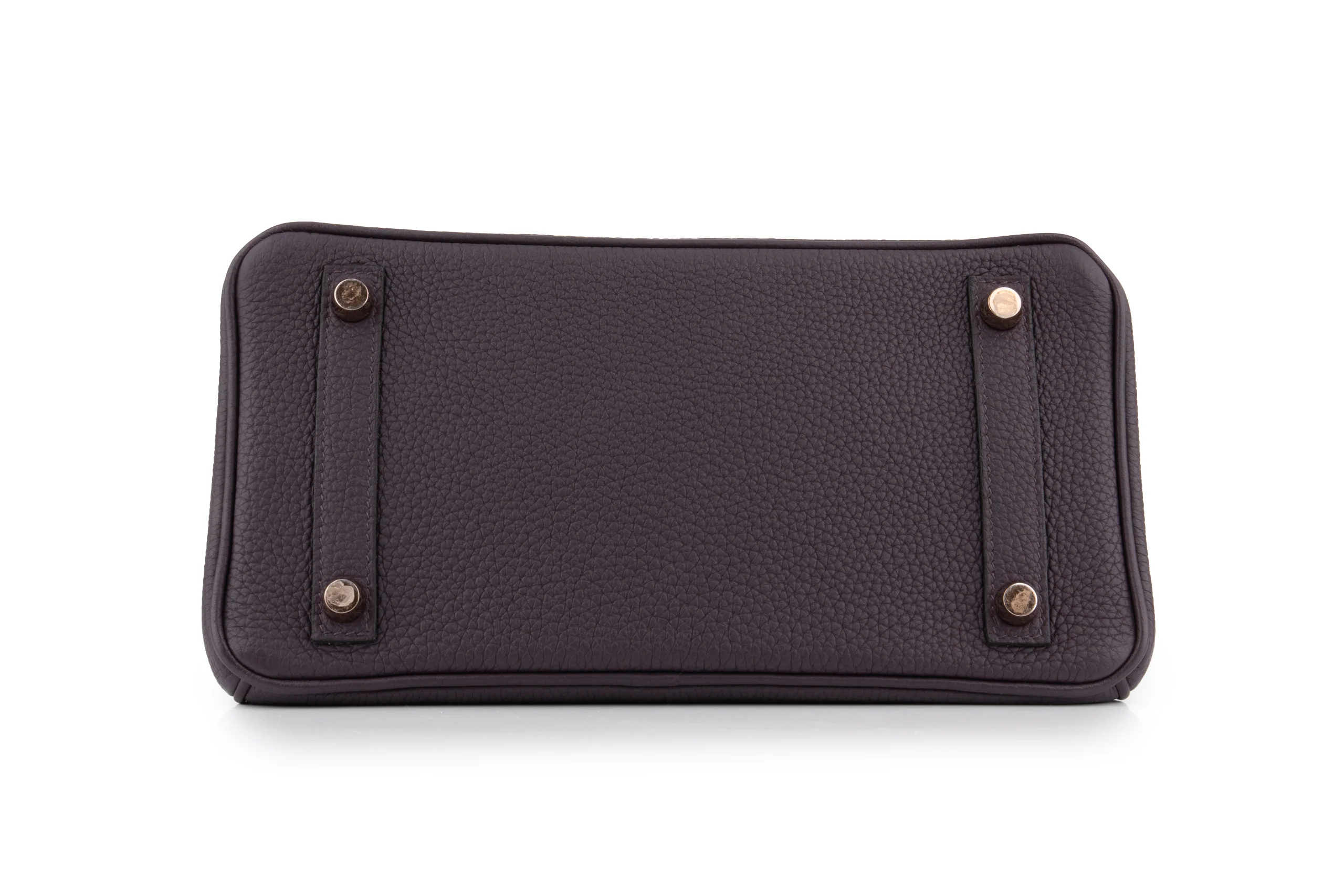 Hermès Birkin 25 Togo Touch Alligator Missisipiensis Prunoir / Raisin GHW - Image 6
