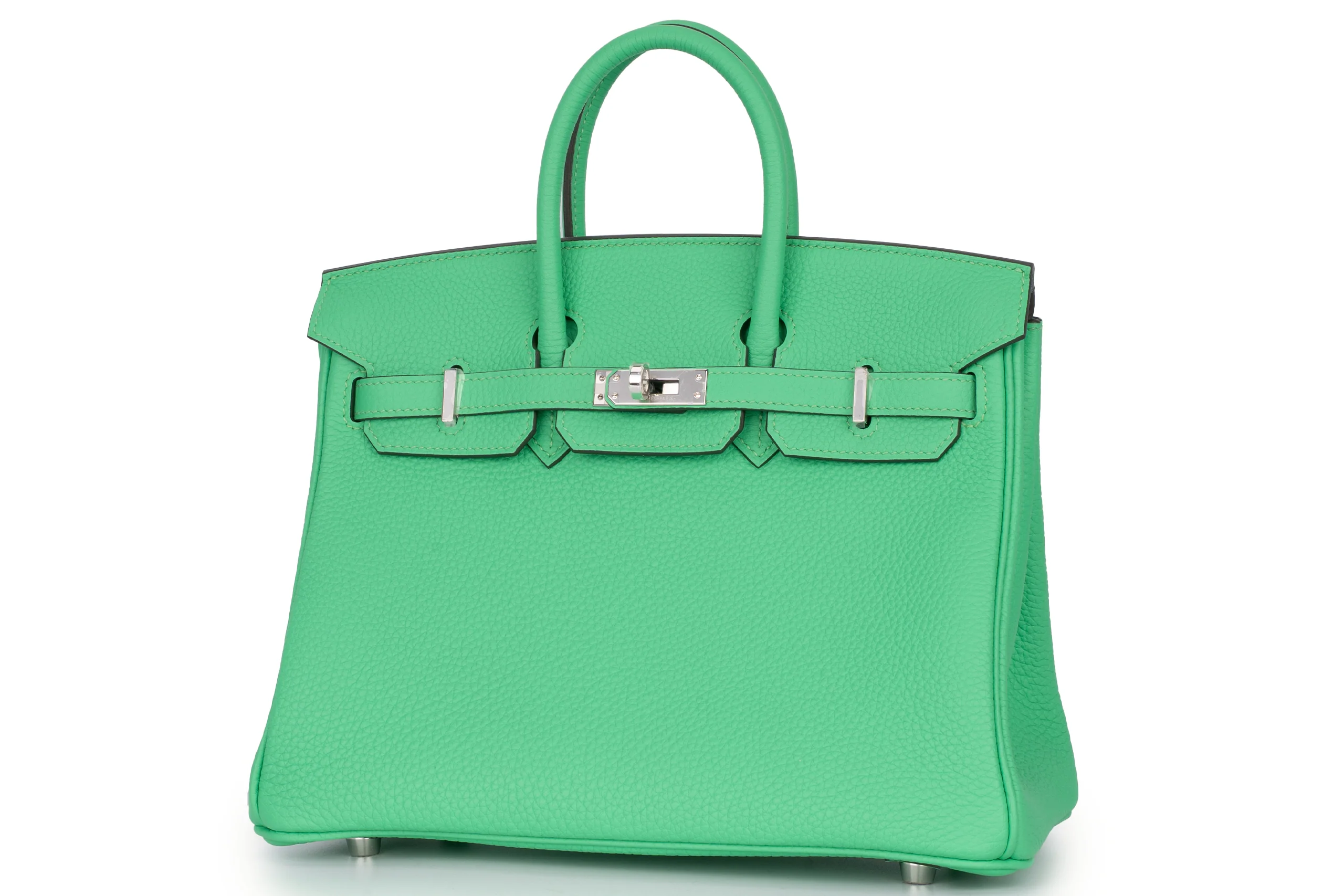 Hermès  Birkin 25 		Togo	Vert Comics	PHW - Image 2