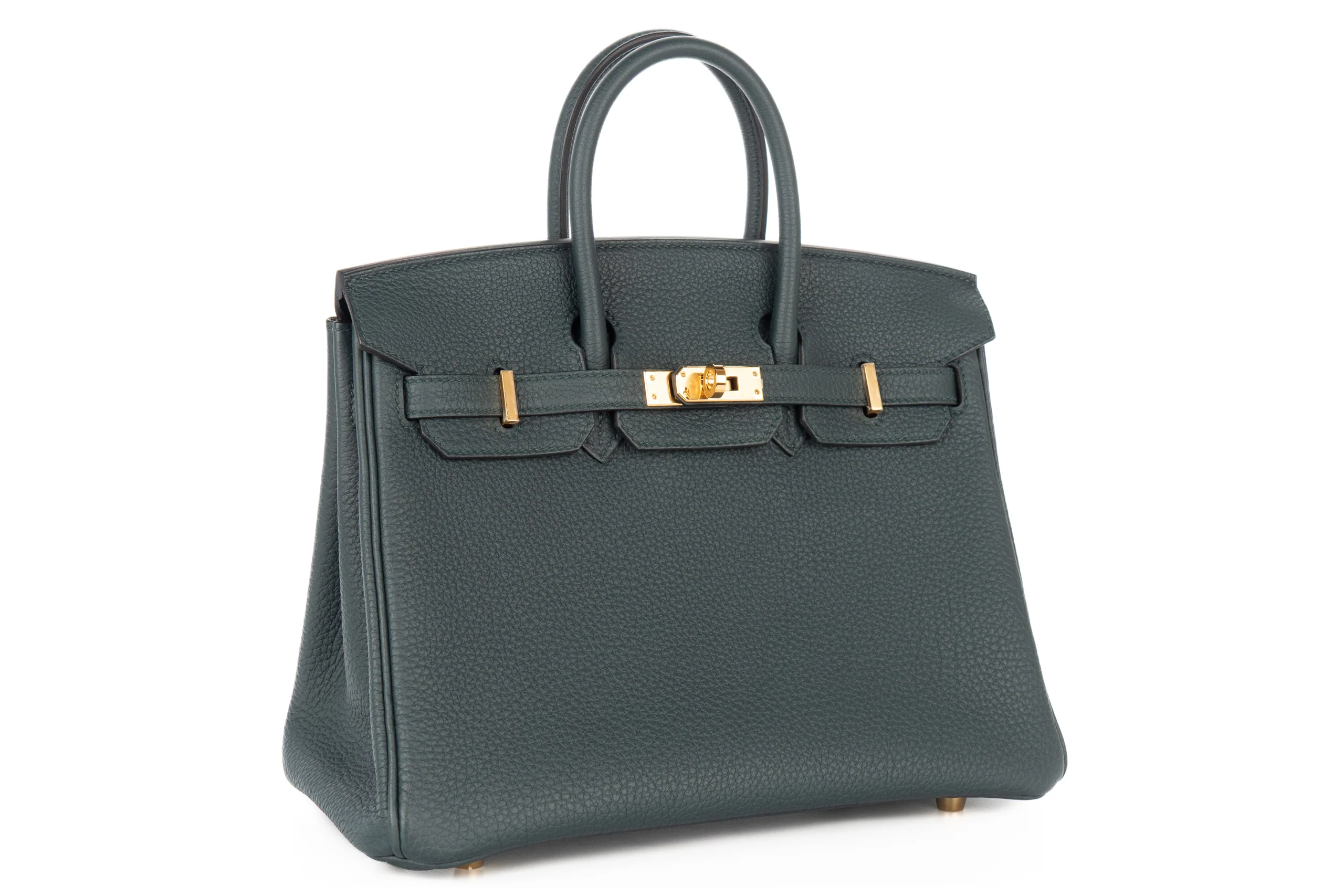 Hermès Birkin 25		Togo	Vert Cypres	GHW - Image 2