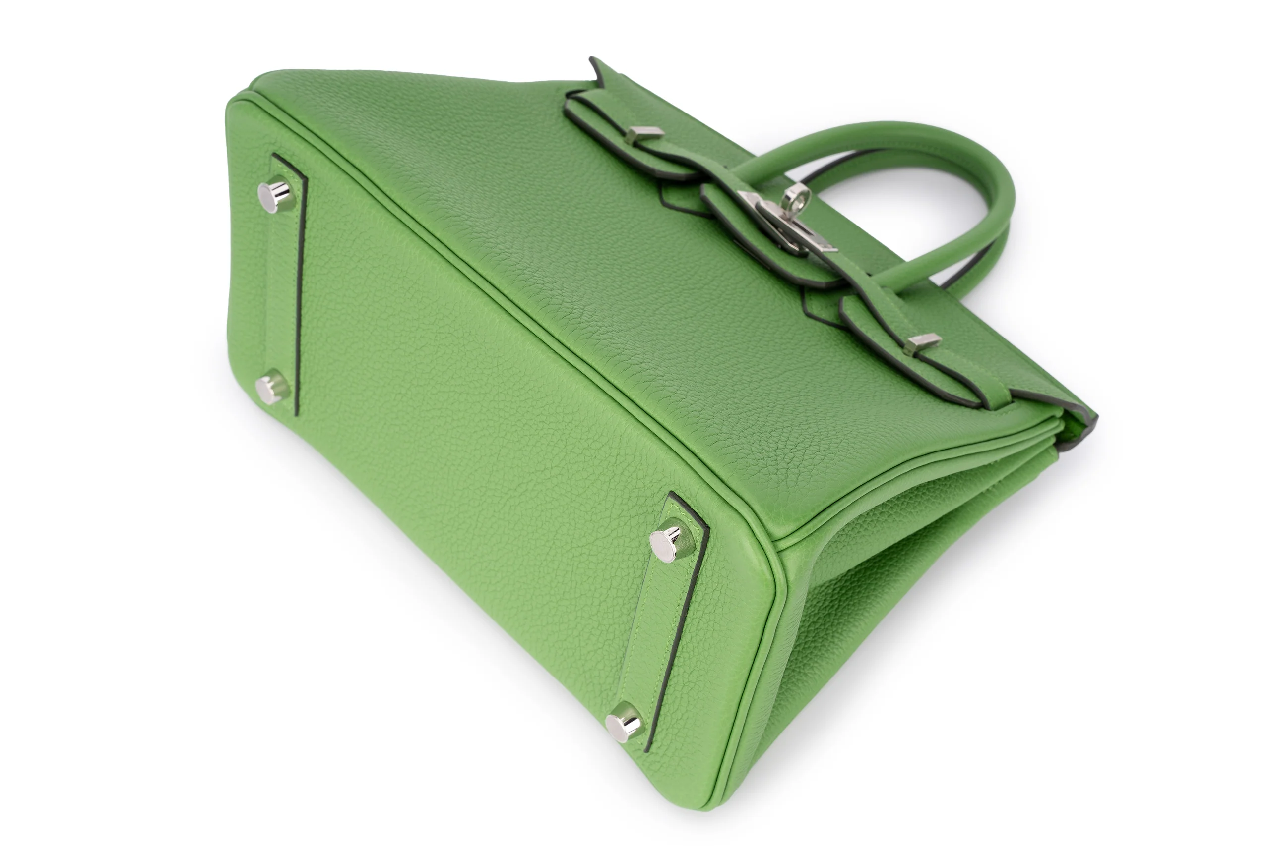 Hermès Birkin 25 Togo Vert Yucca PHW - Image 8