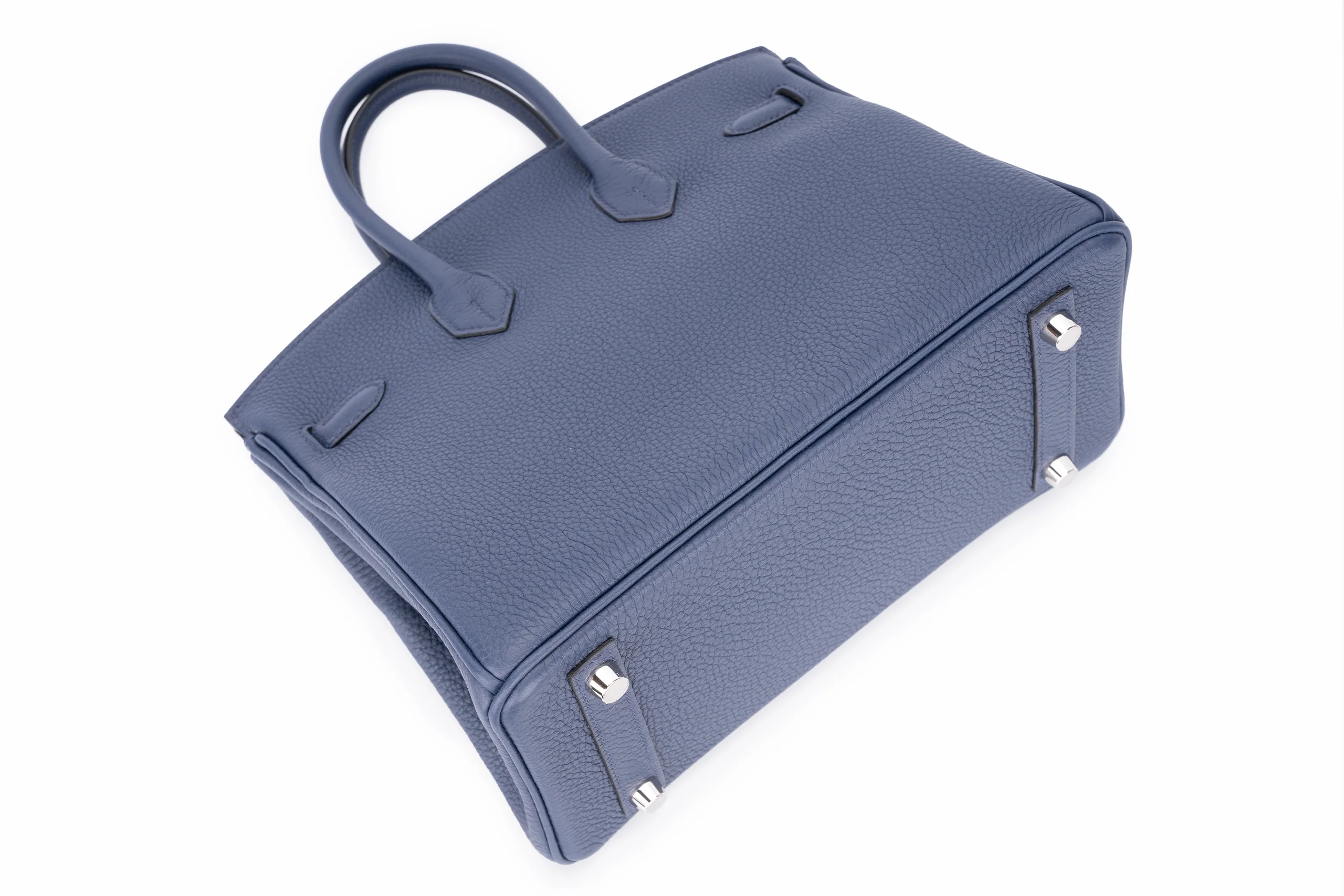 Hermès Birkin 25	Veau	Togo	Bleu Navy	PHW - Image 11